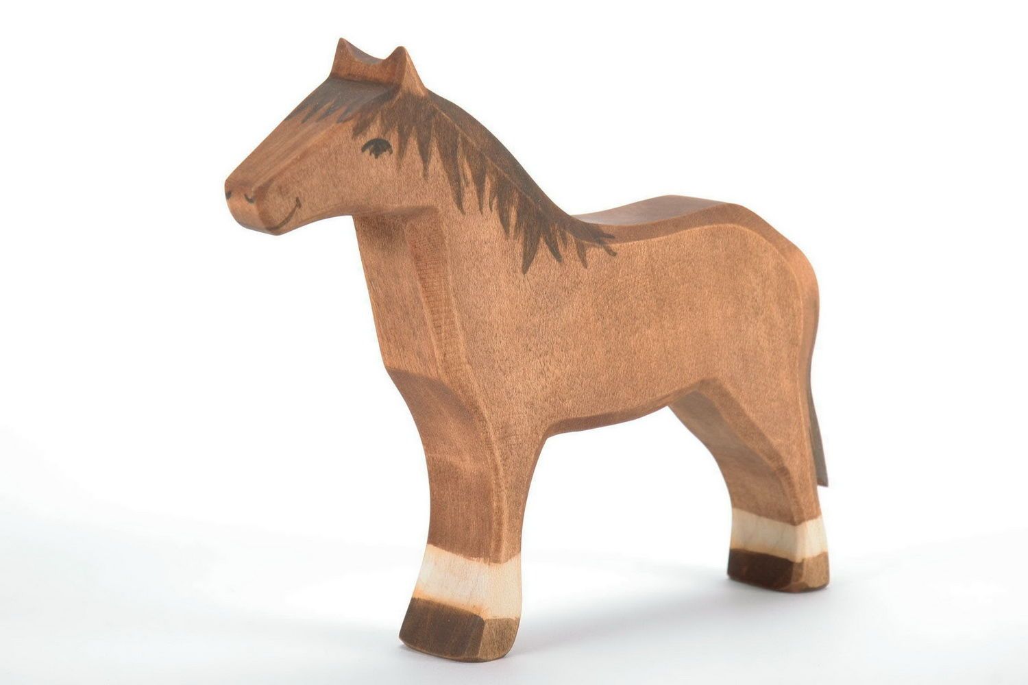 Figurine made from maple wood Horse photo 3