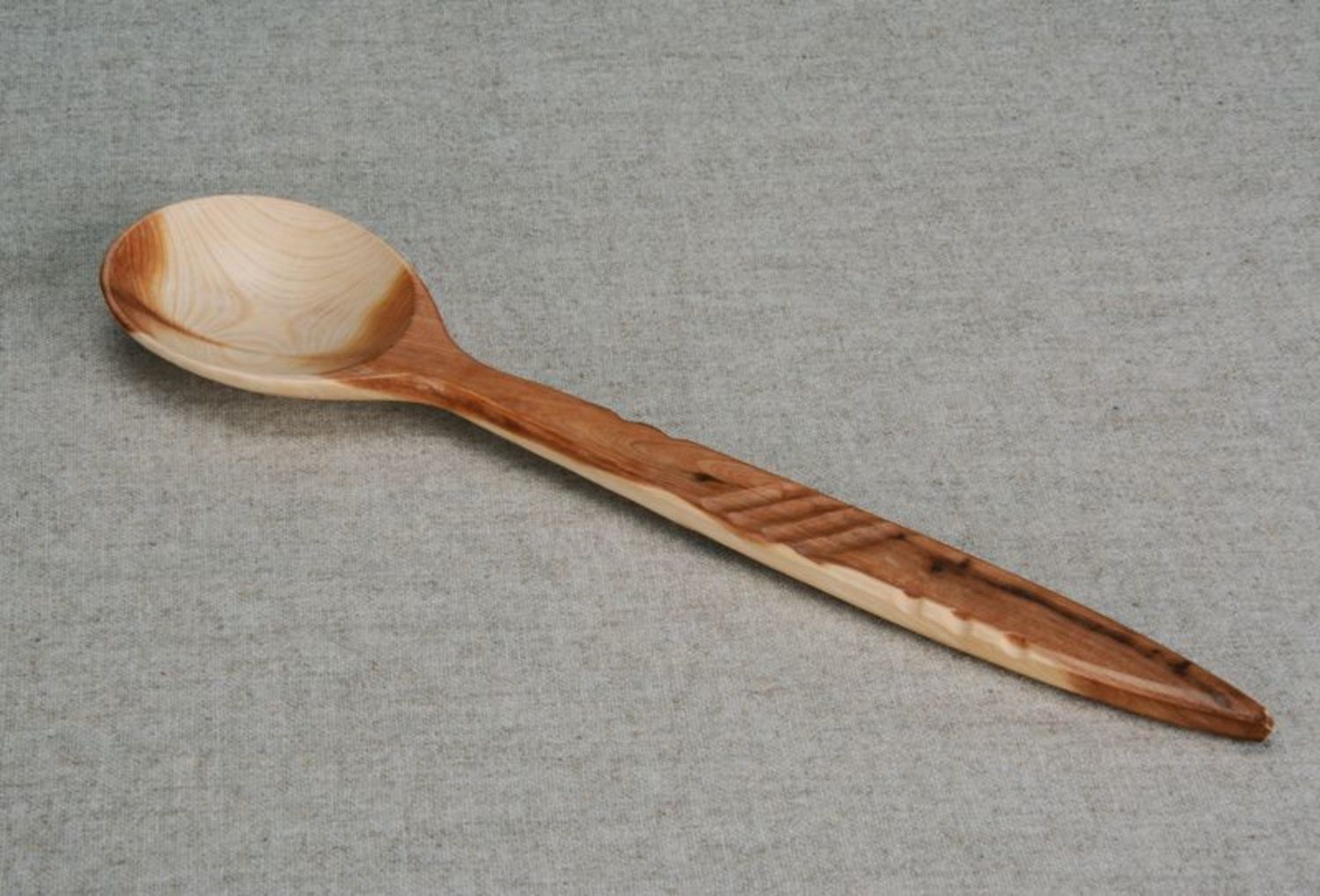 Cucchiaio di legno fatto a mano attrezzi da cucina stoviglie di legno 
 foto 5