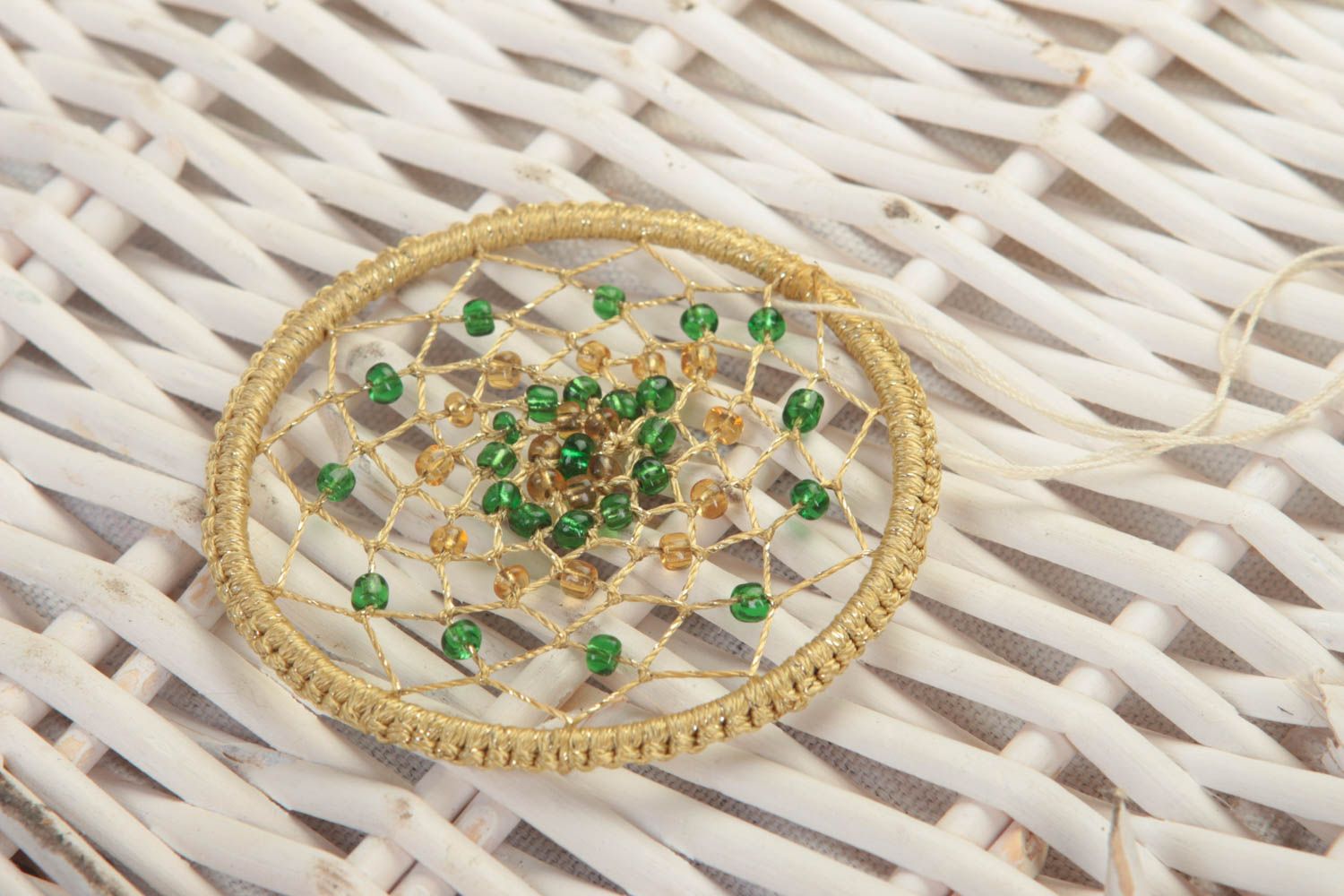 Handmade Deko Anhänger indianer Traumfänger Schutz Amulett originelles Geschenk  foto 1