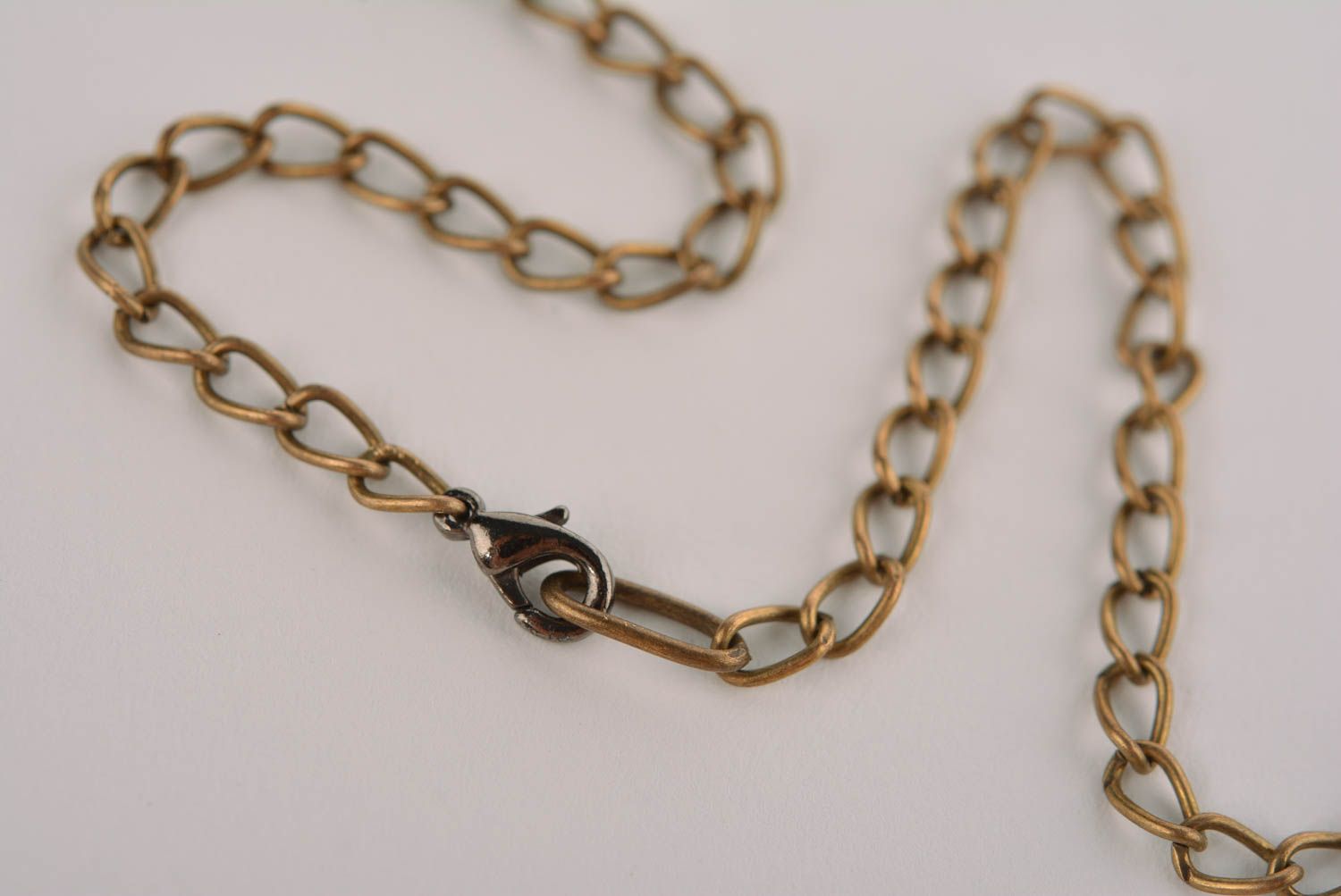 Unusual handmade glass pendant metal necklace metal jewelry designs gift ideas photo 5