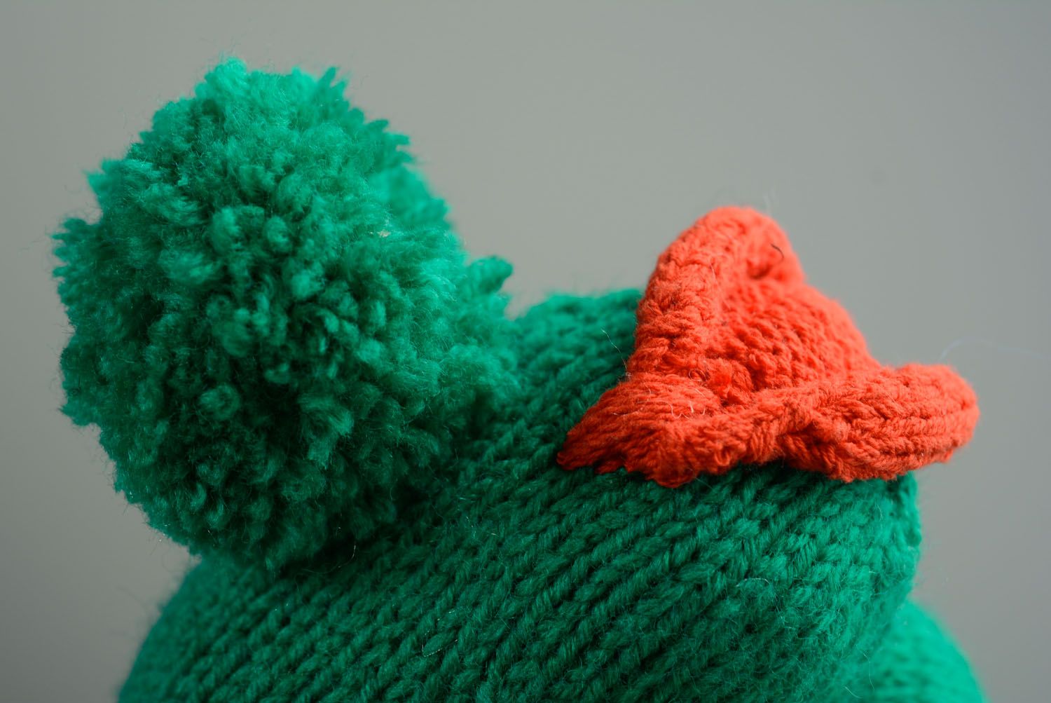 Designer crochet toy Frog photo 2