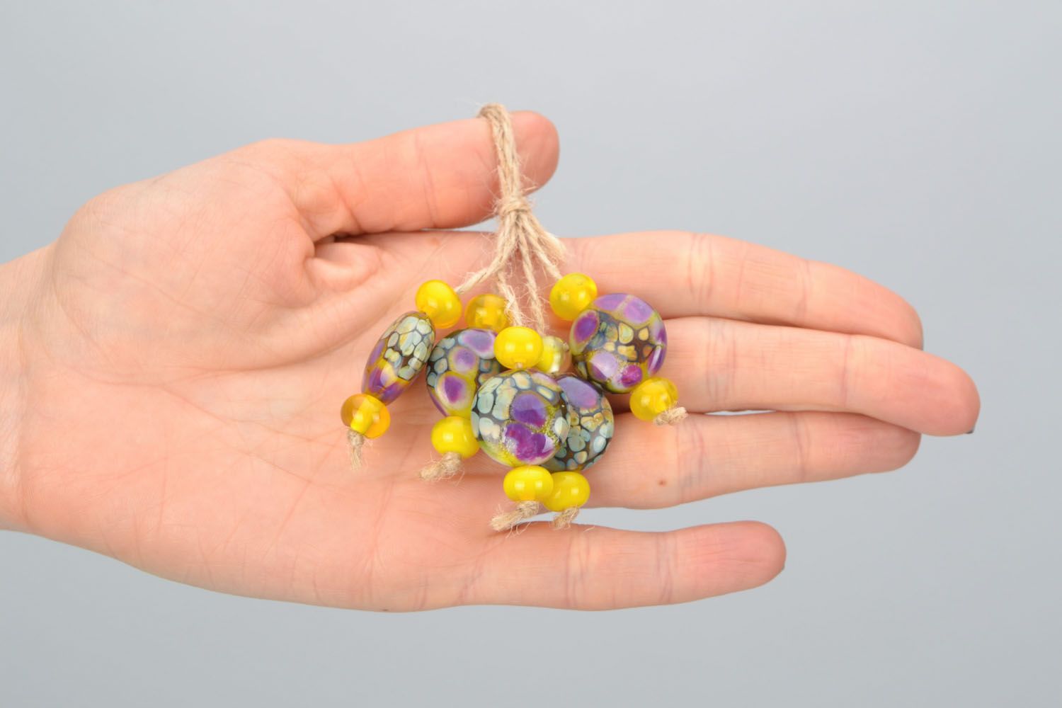 Fourniture verre chalumeau ensemble de perles Corail photo 2