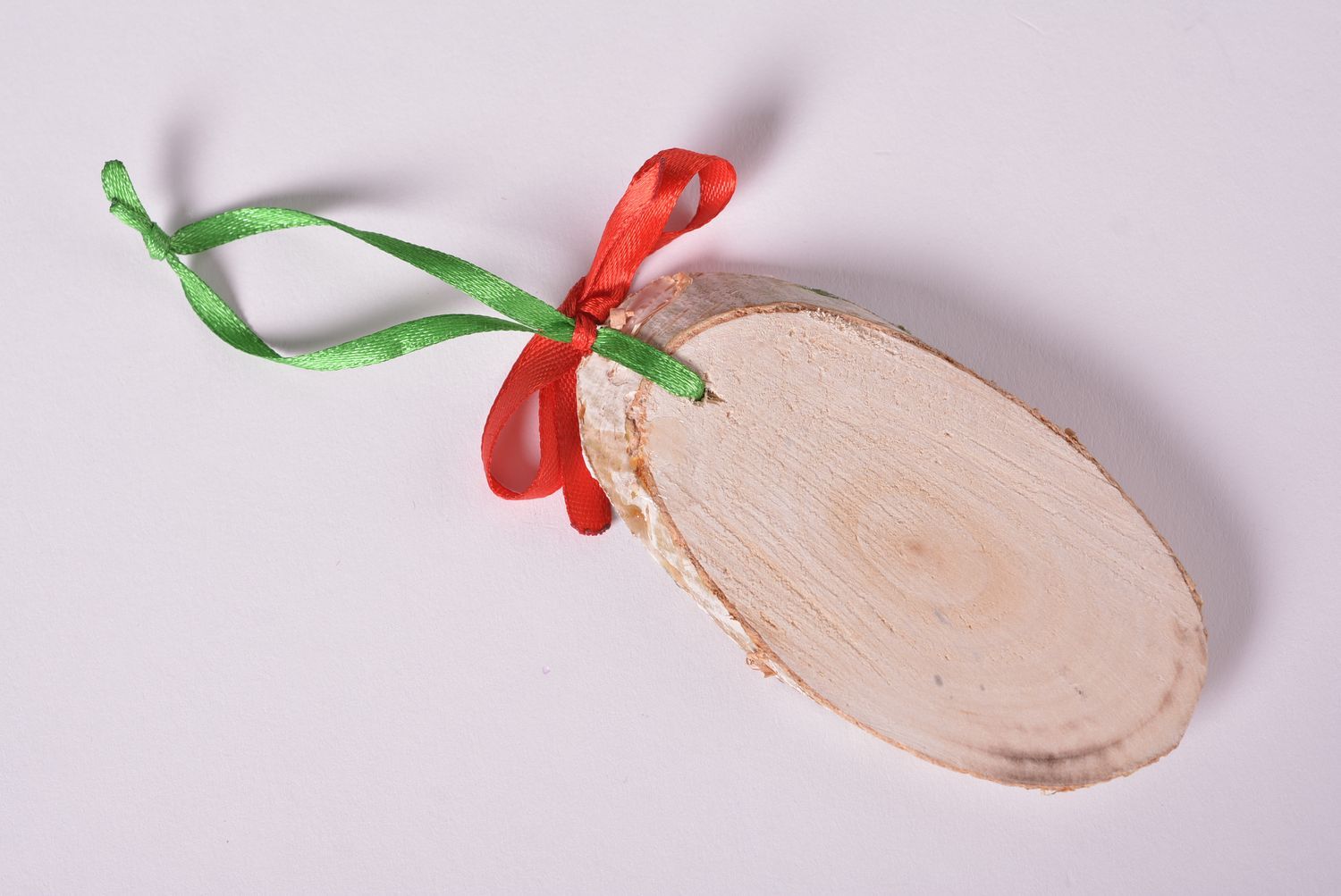 Новогодняя игрушка ручной работы елочная игрушка  рождественский декор из дерева фото 4