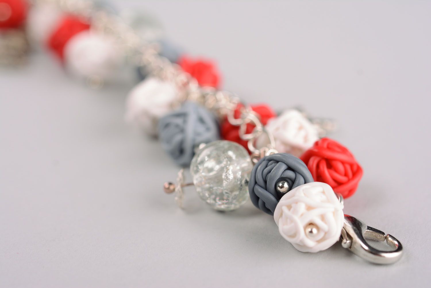 New Year's bracelet with charms photo 4