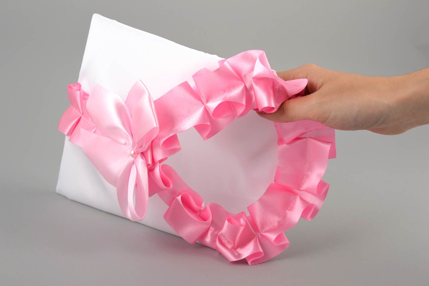 Конверт ручной работы красивый конверт из атласа свадебный конверт для денег фото 5