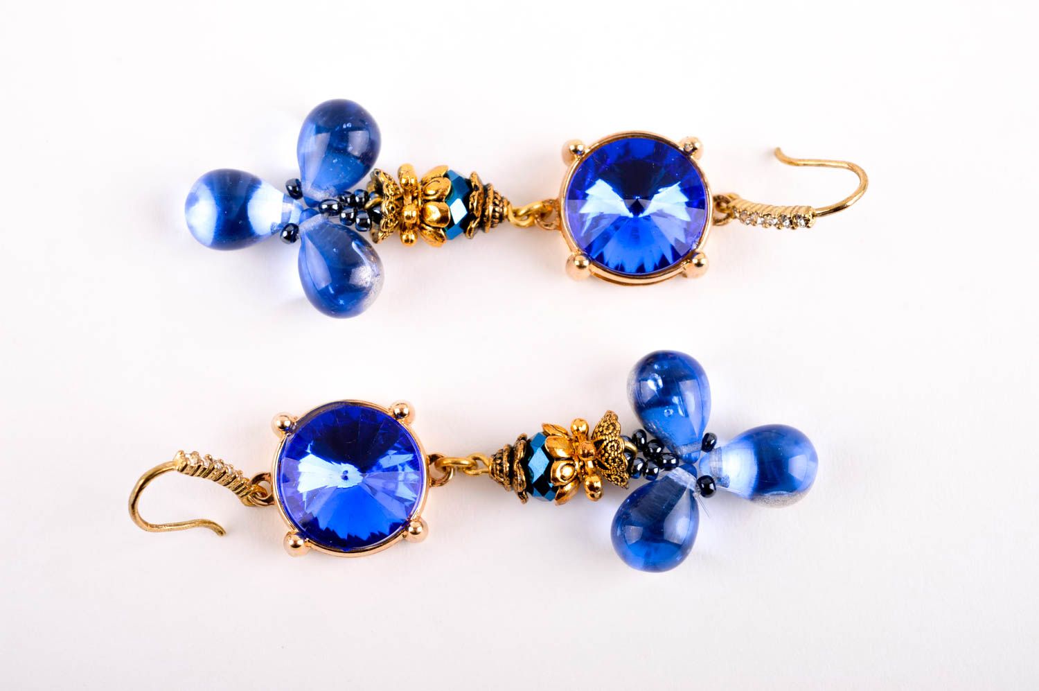 Handmade earrings designer earrings unusual accessory for women stone earrings photo 5