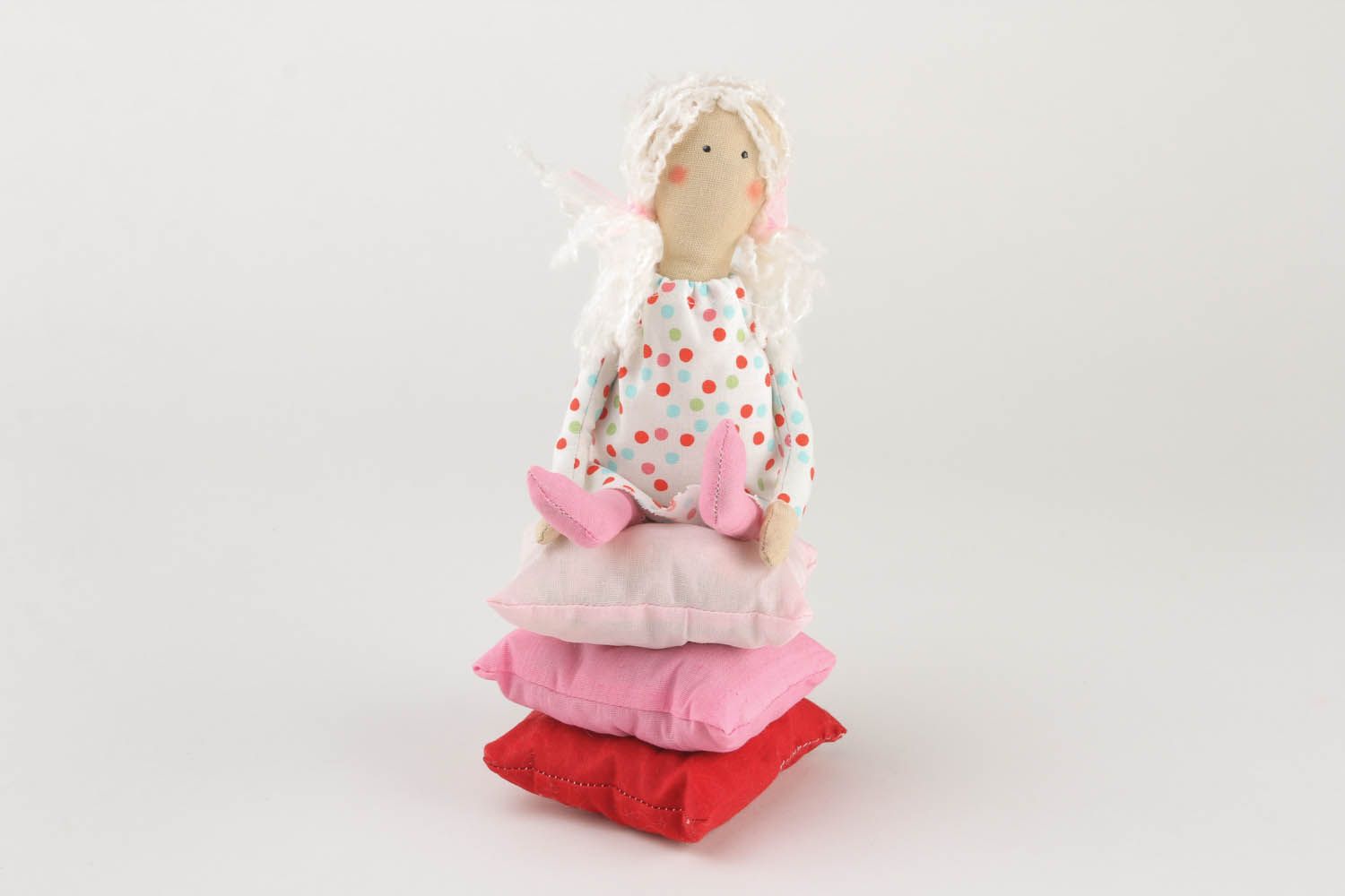 Textile soft toy The Princess and the Pea photo 2