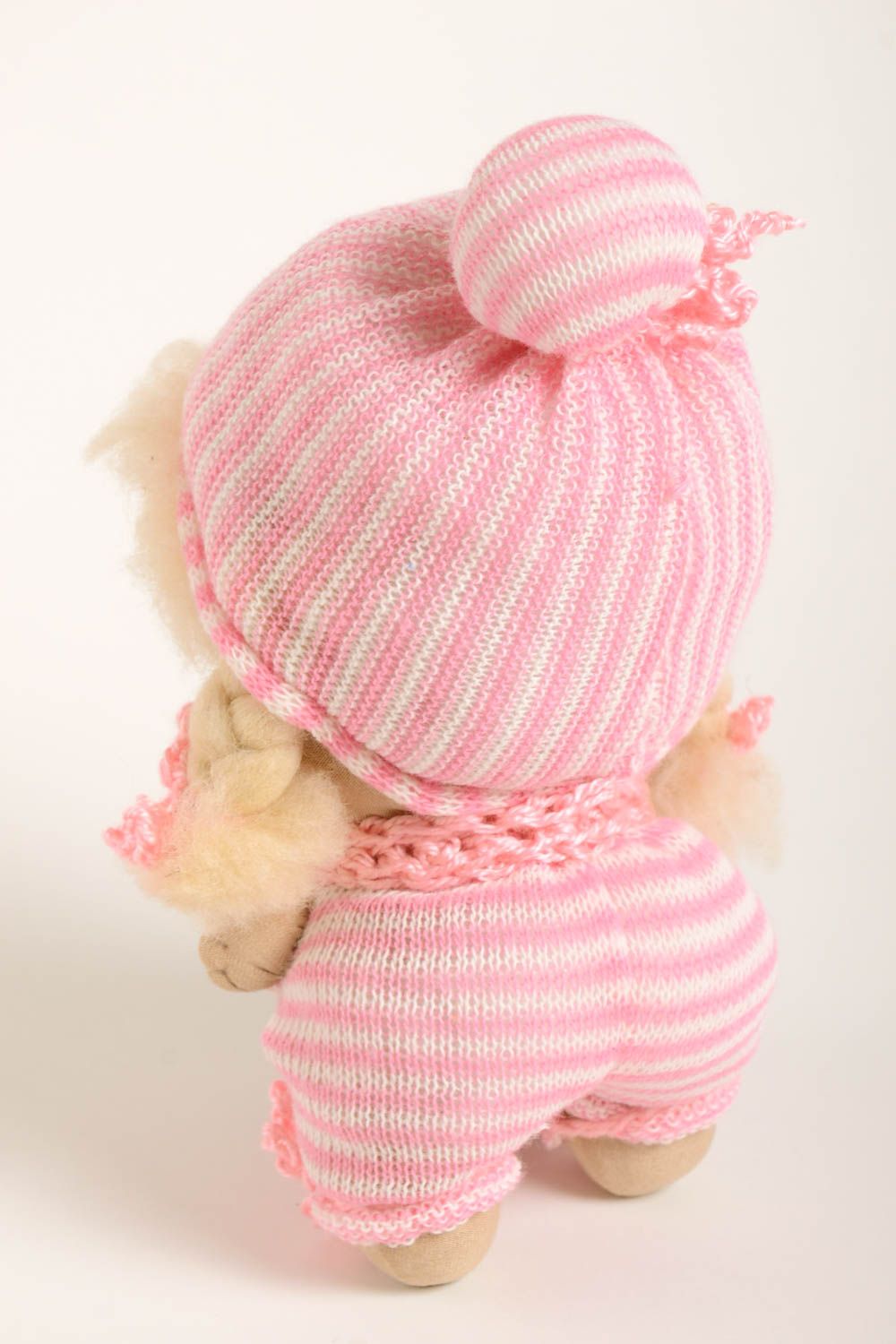 Авторская кукла игрушка ручной работы кукла в комбинезоне дизайнерская кукла фото 3