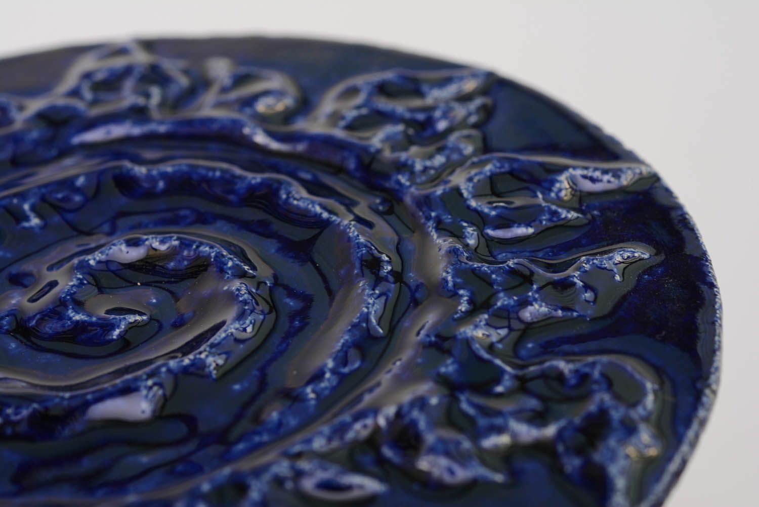 Decorative wall plate Spiral-Sun photo 2