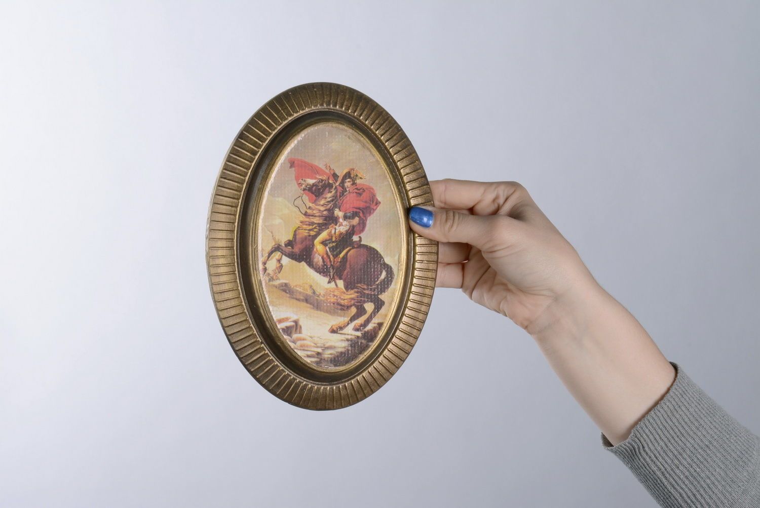 Tableau décoratif réalisé en plâtre Napoléon  photo 2