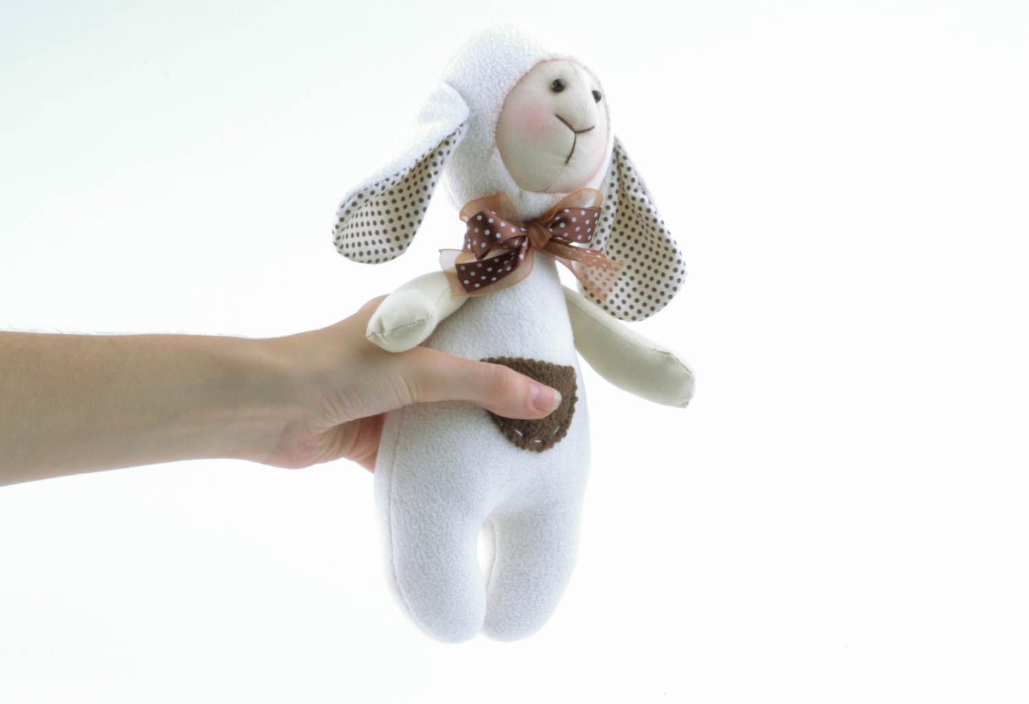 Homemade soft toy Lovely Lamb photo 5