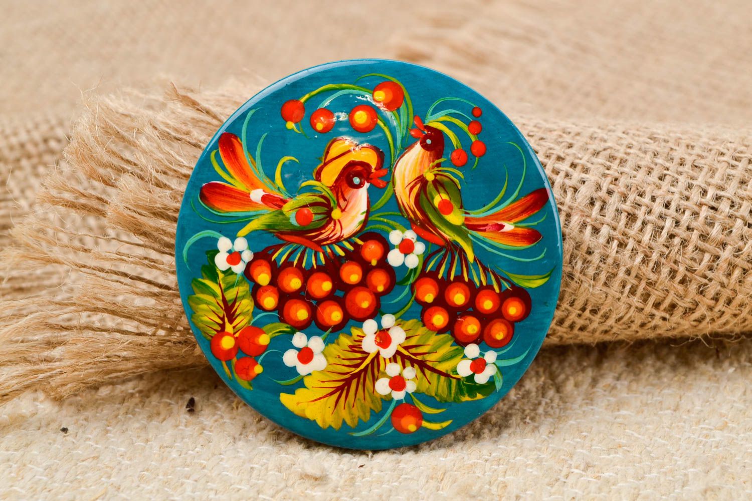Handmade fridge magnet designer souvenir unusual gift decorative use only photo 1