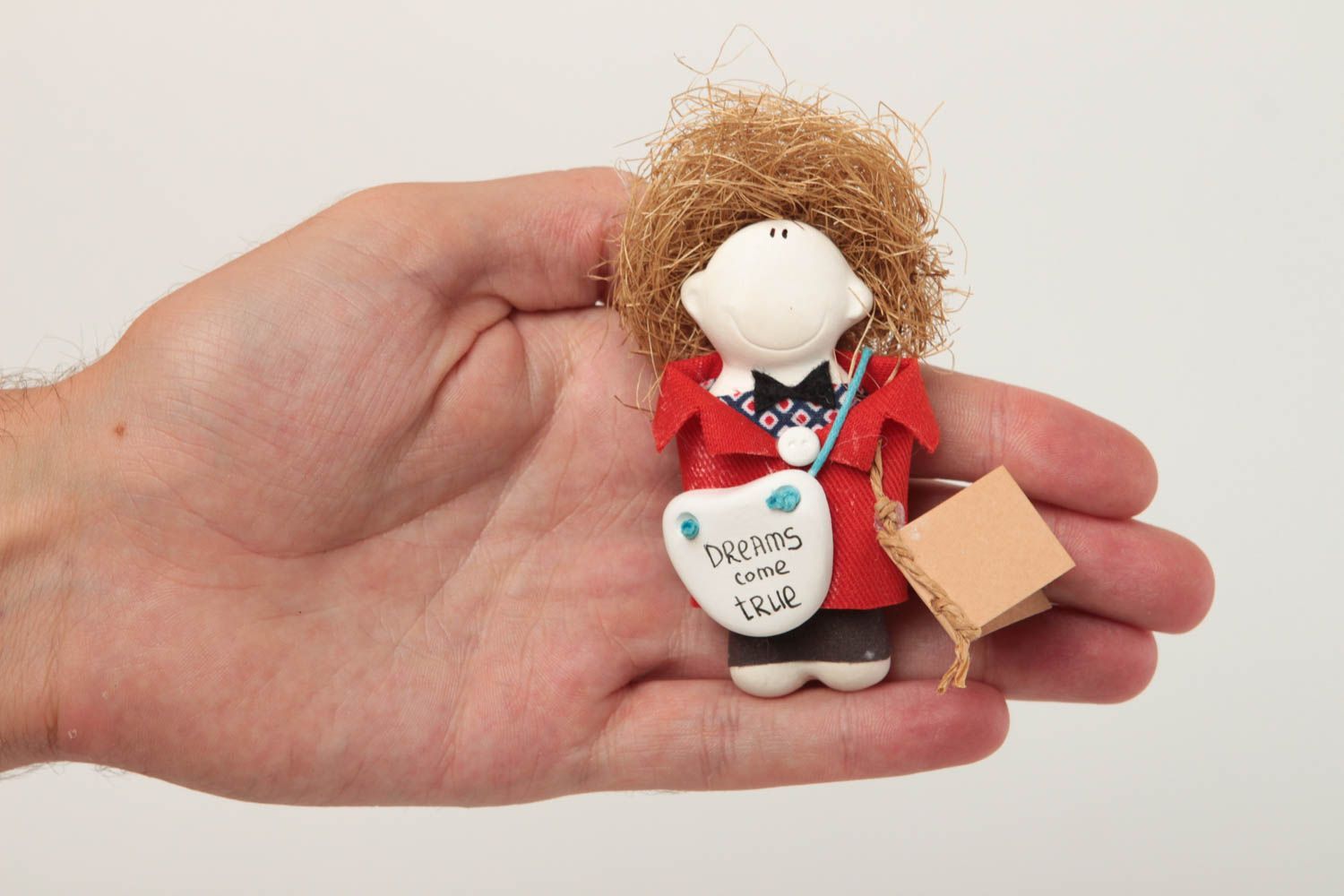 Handmade Magnet für Kühlschrank ausgefallenes Geschenk Deko Idee Haus für Kinder foto 5