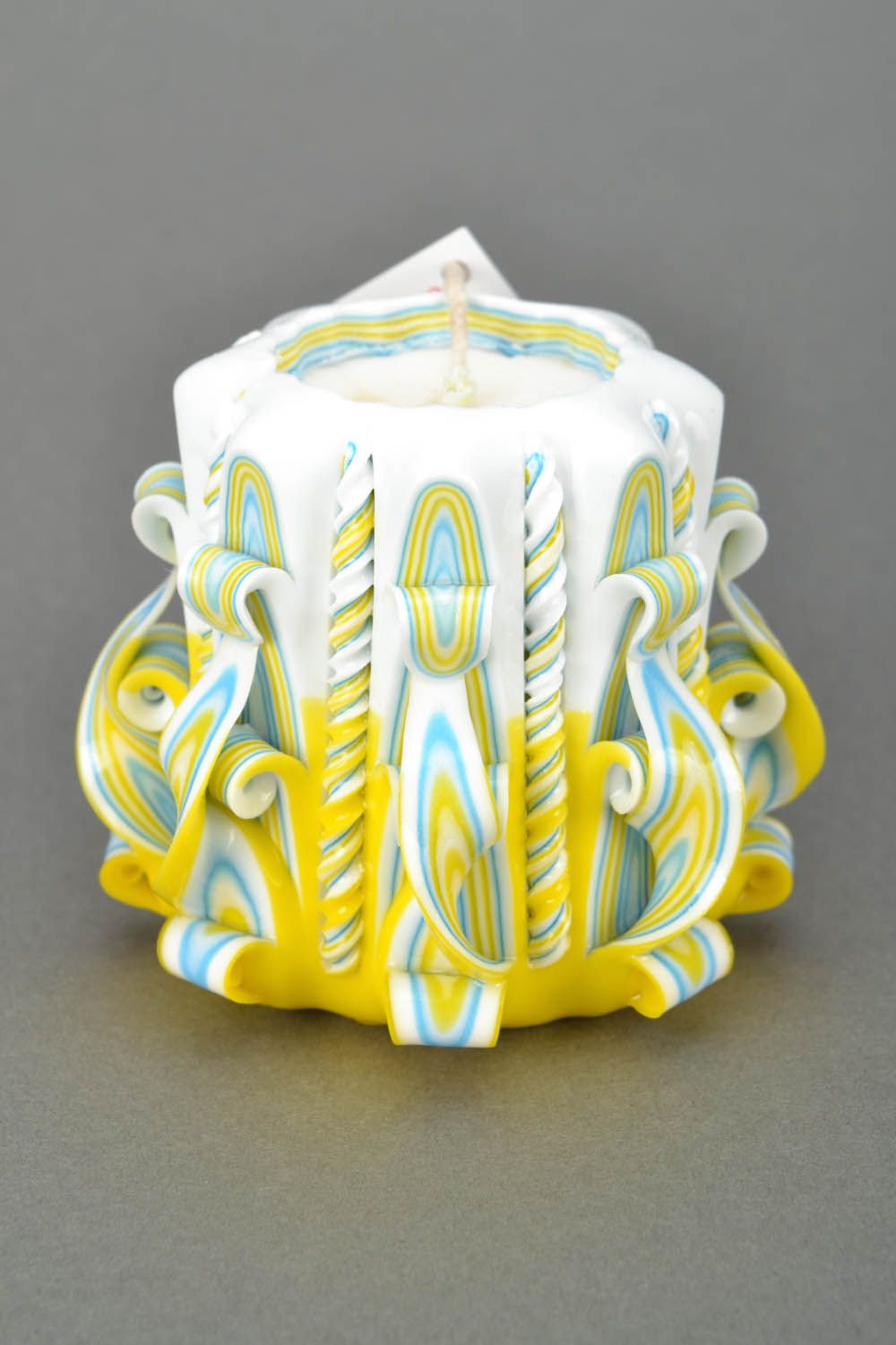 Декоративная свеча Герб Украины фото 4