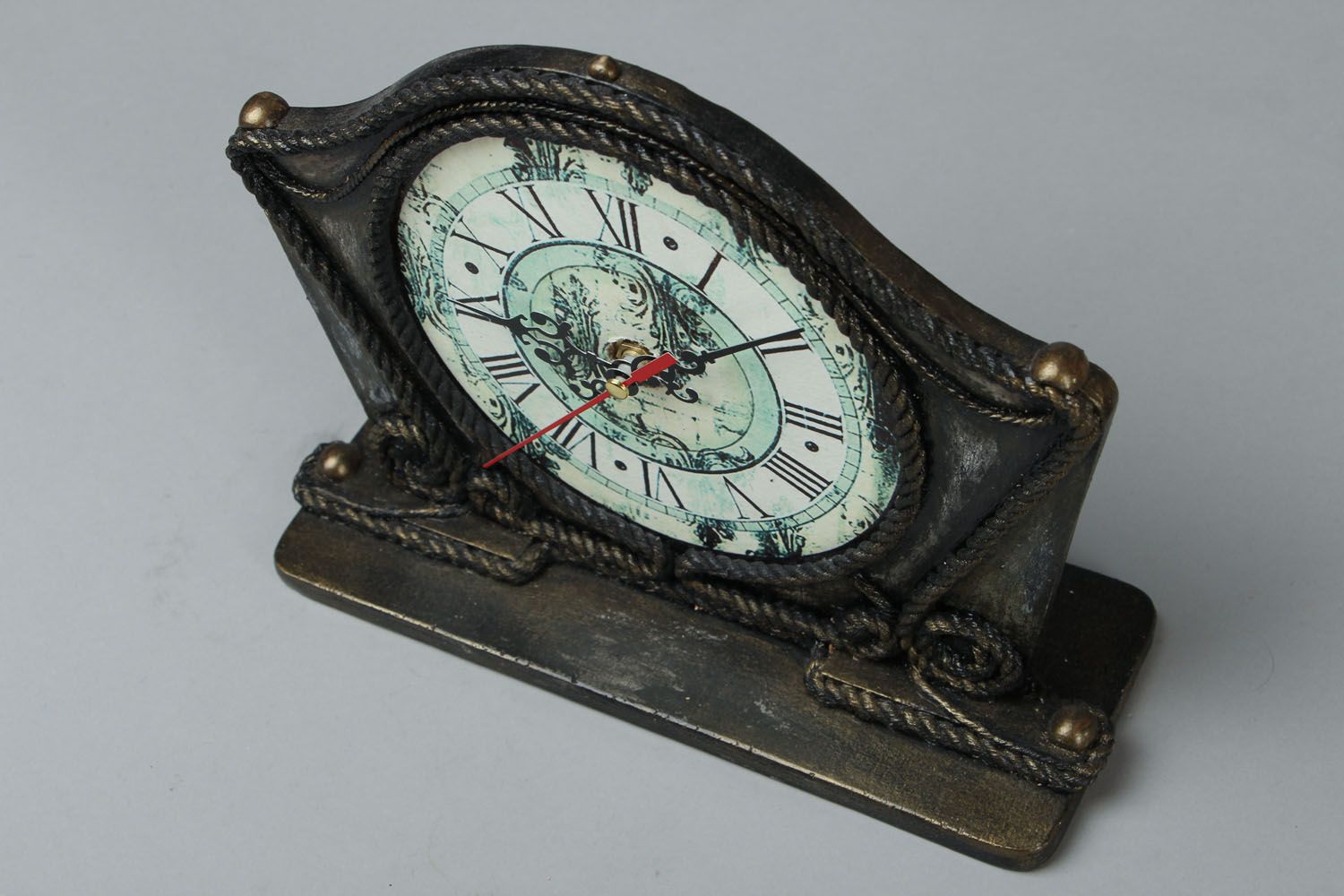 Relógio de mesa vintage Galant foto 2