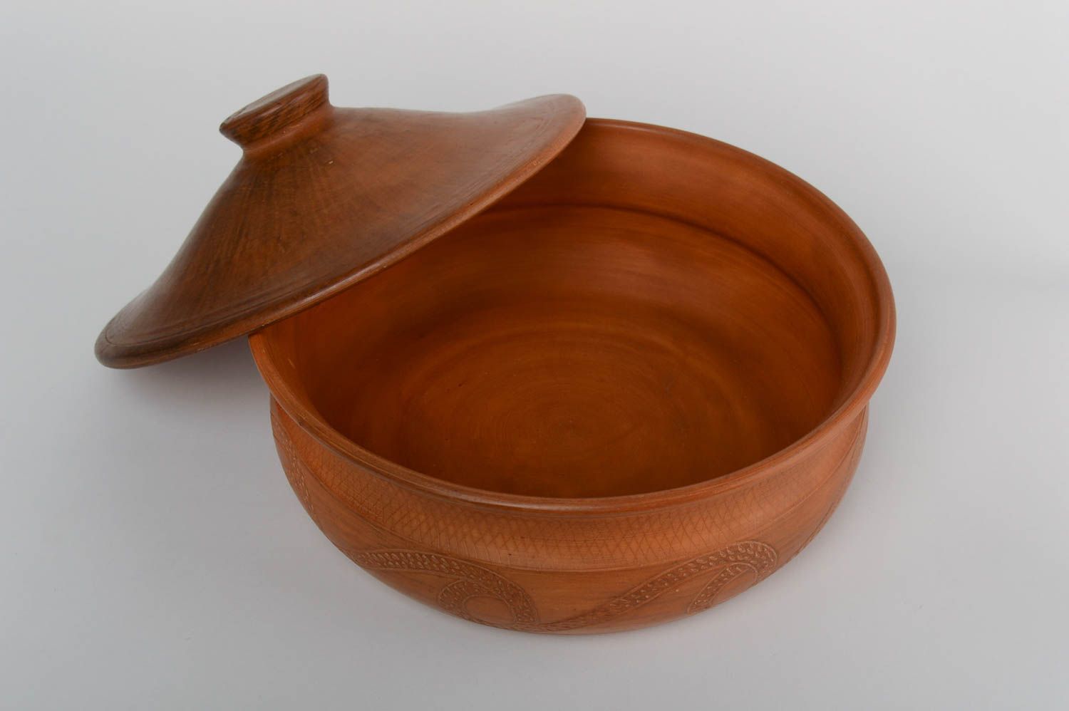 Sartén de cerámica artesanal utensilio de cocina de 5 l regalo original  foto 2
