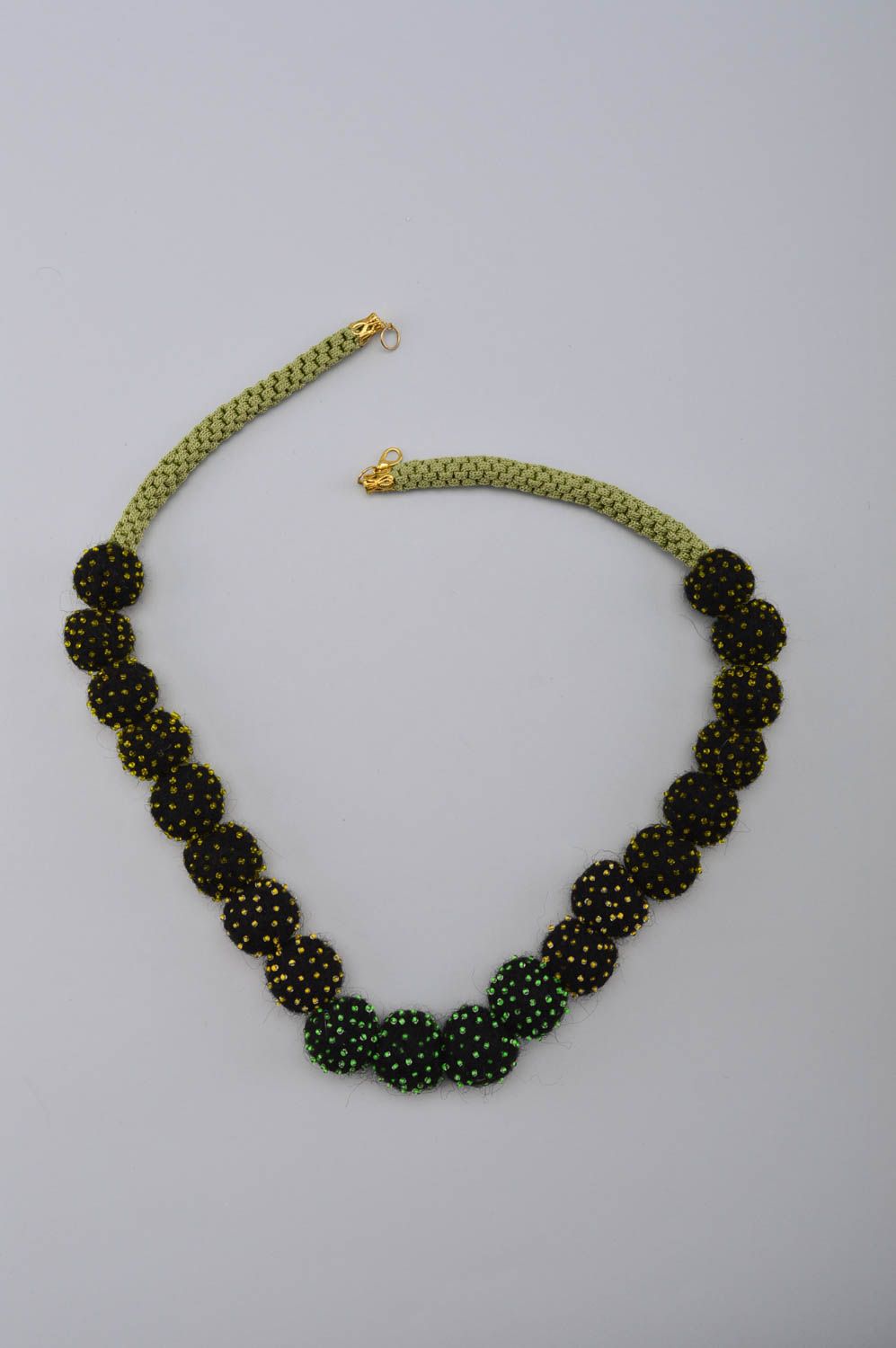 Handmade stylish necklace designer beaded necklace stylish neck accessory photo 5