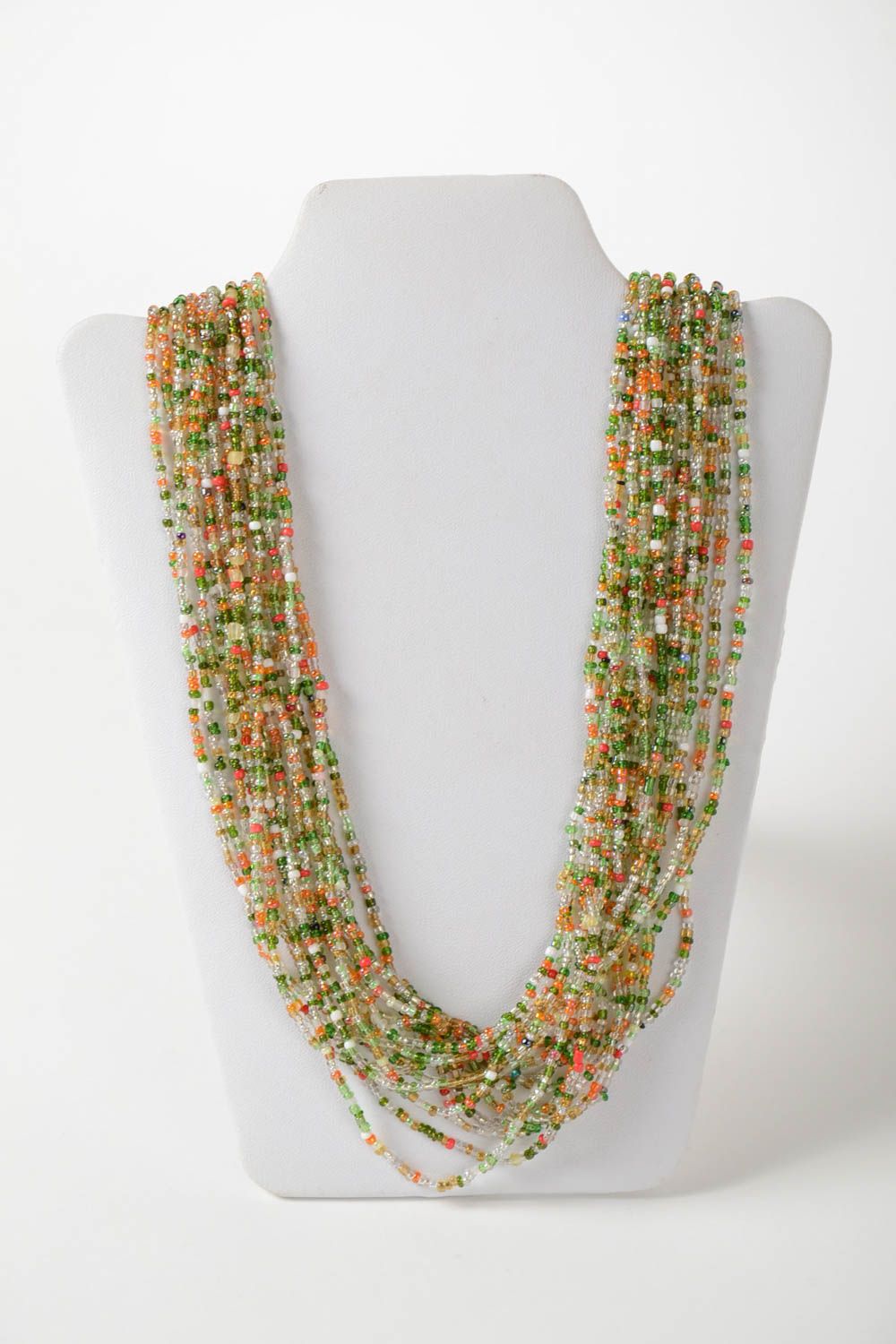 Stylish handmade beaded necklace beautiful necklace designs womens jewelry ideas photo 2
