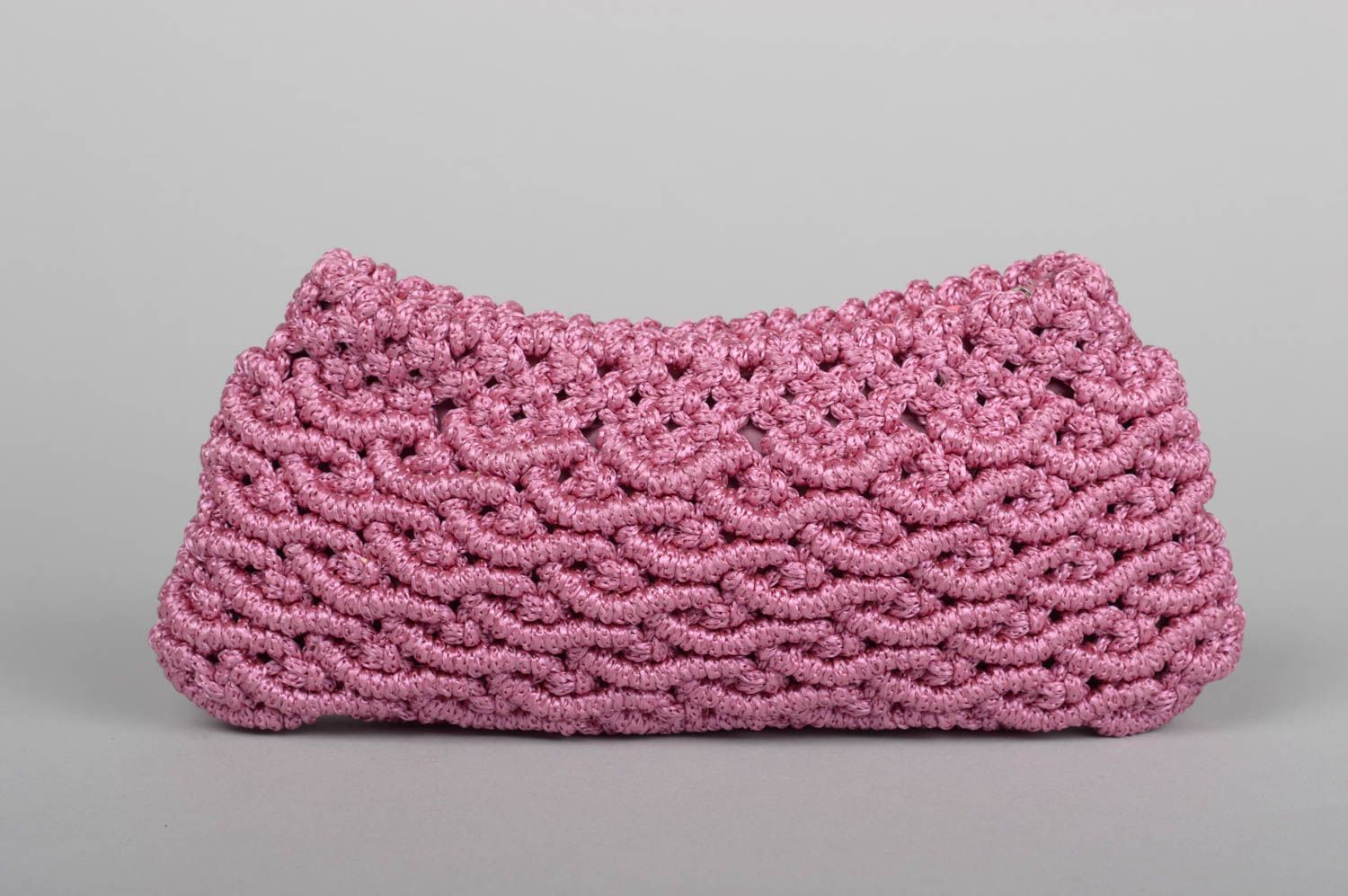 Розовая косметичка ручной работы сумочка для косметики необычный подарок фото 1