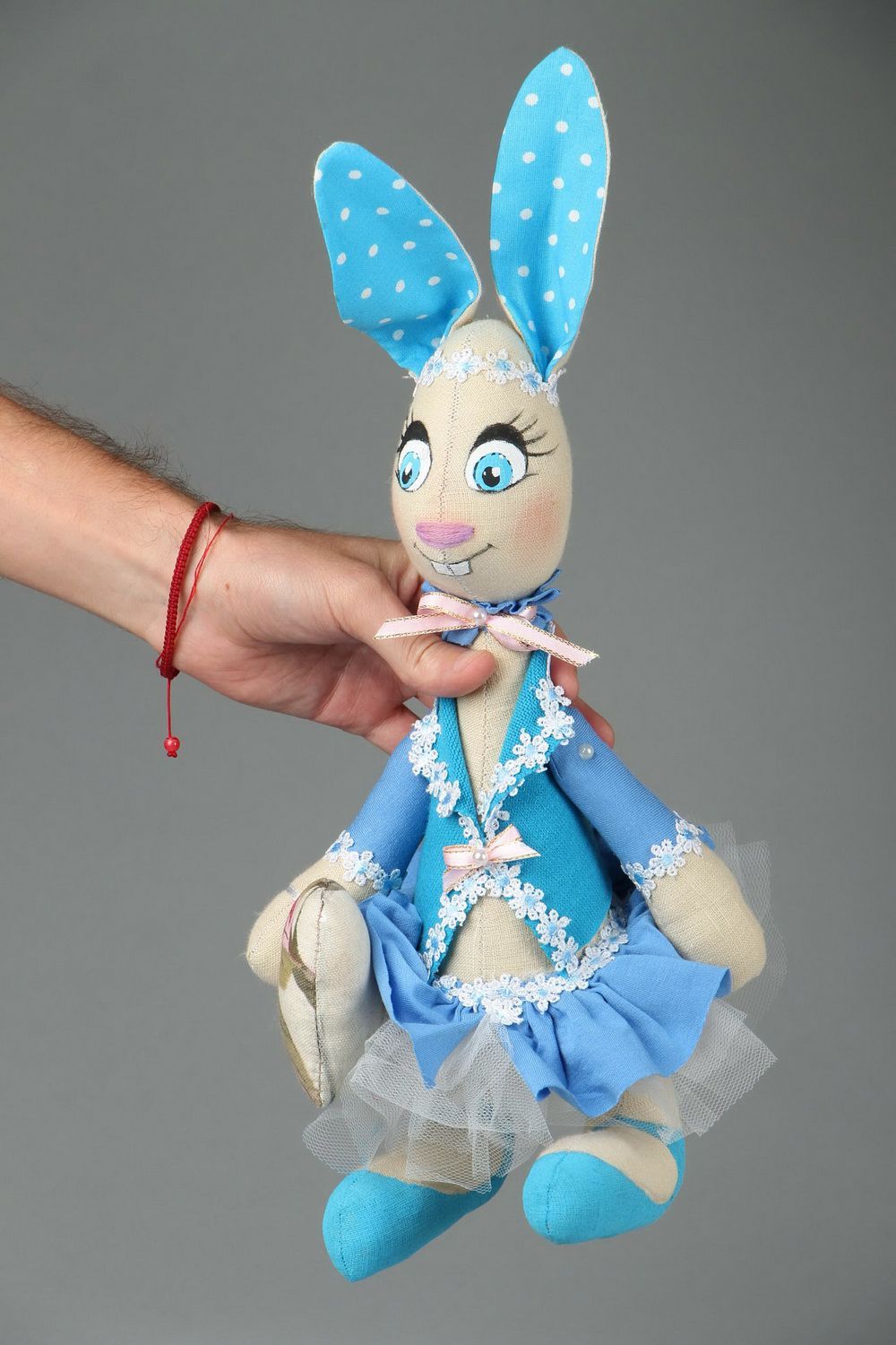 Soft toy Bunny Ballerina photo 4