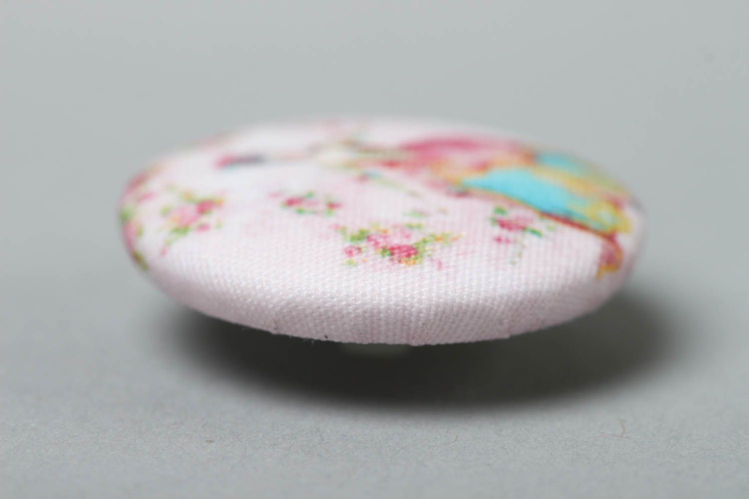 Handmade buttons beautiful fabric button designer plastic button small gifts photo 4
