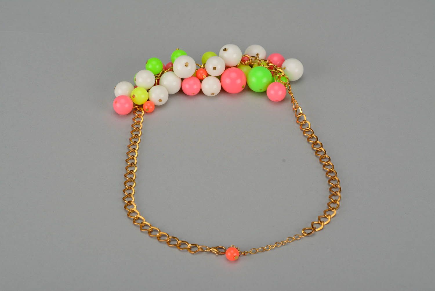 Colorful Necklace Beads photo 3