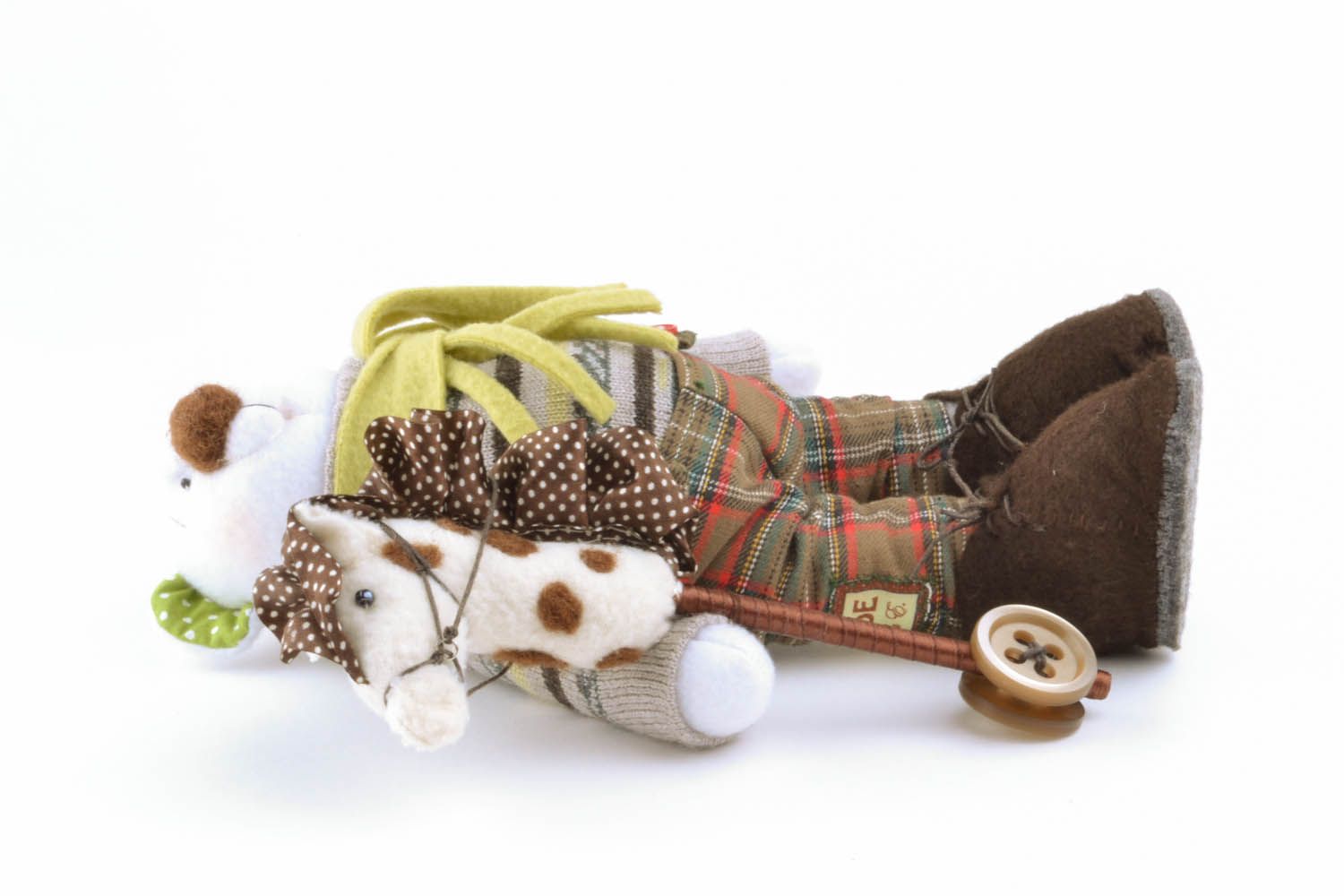 Soft interior toy Alps Gentleman photo 3