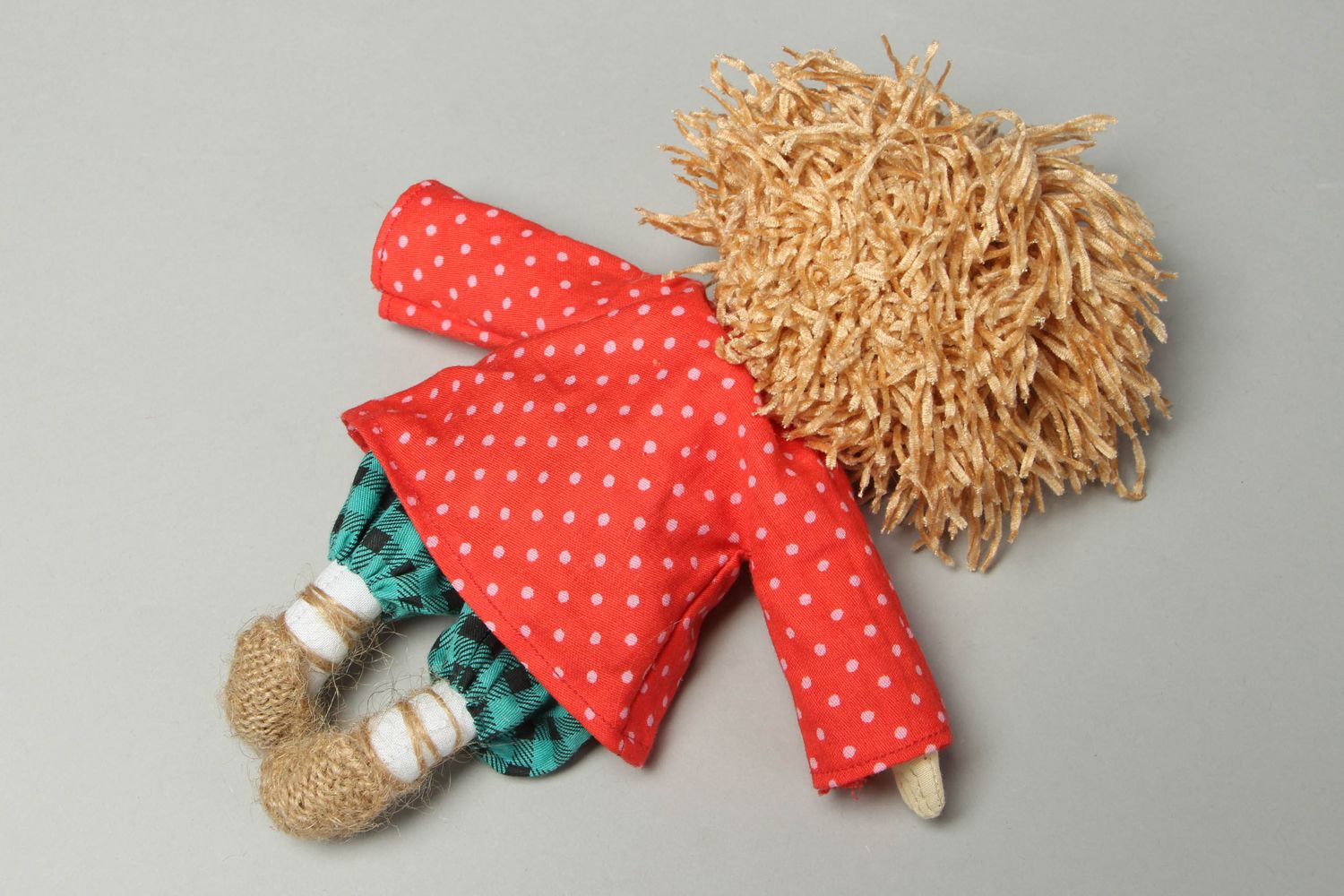 Авторская кукла ручной работы из ткани подарок ребенку  фото 3