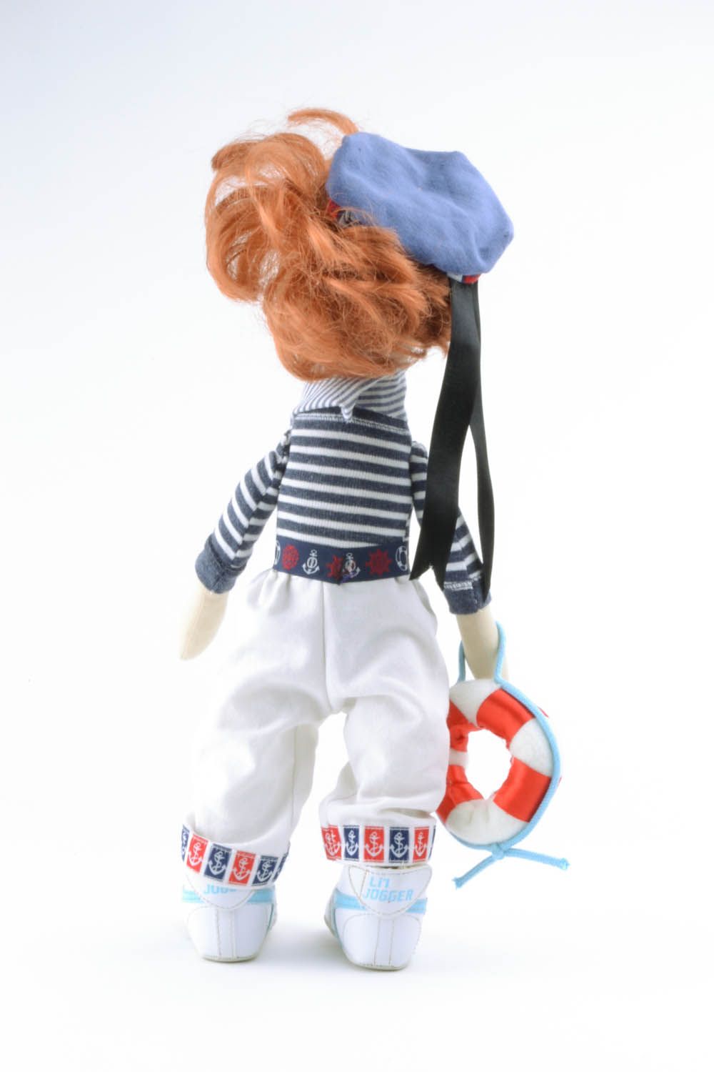 Soft toy made of cotton Sailor photo 4