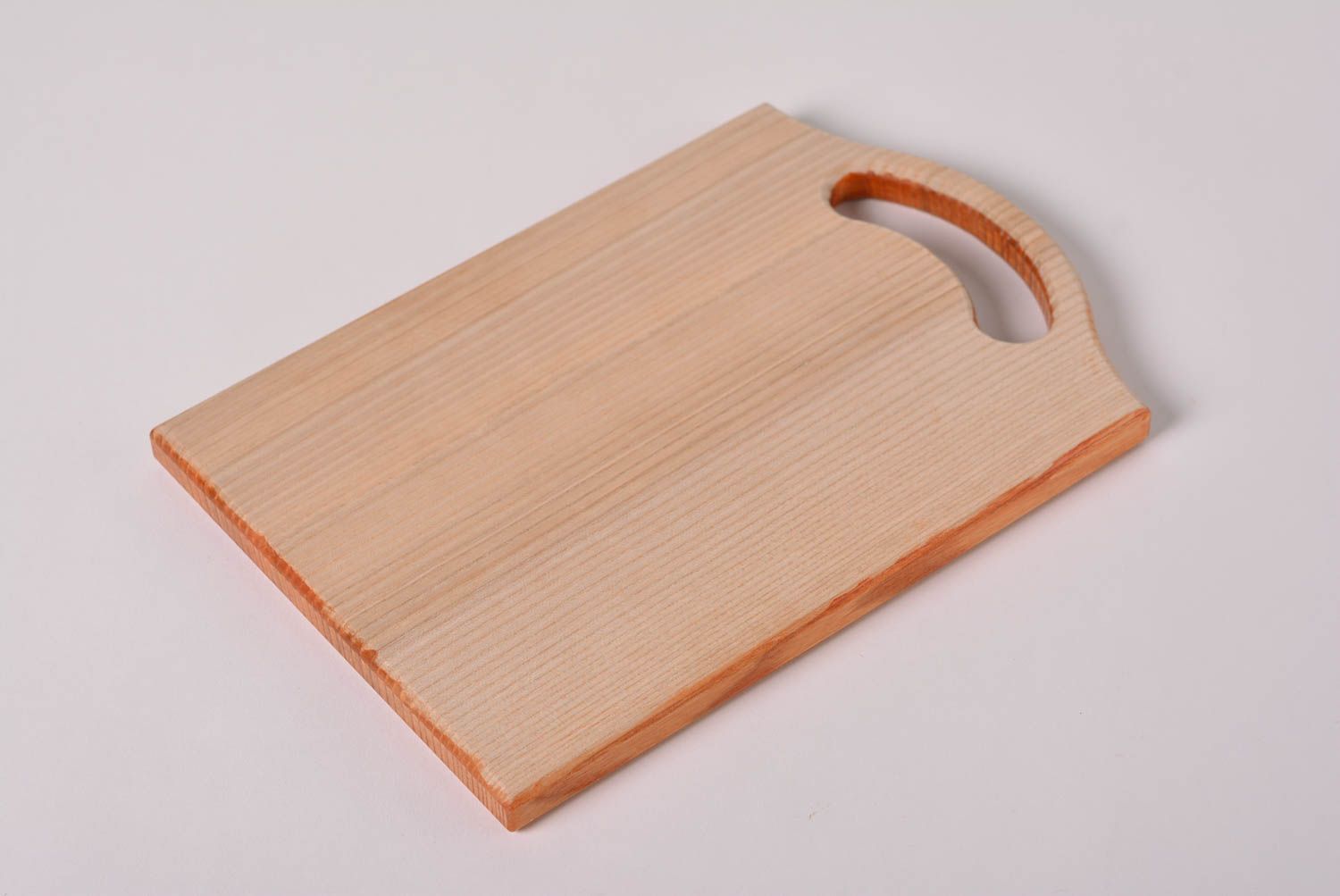 Planche à découper en bois décorative faite main technique de serviettage photo 2