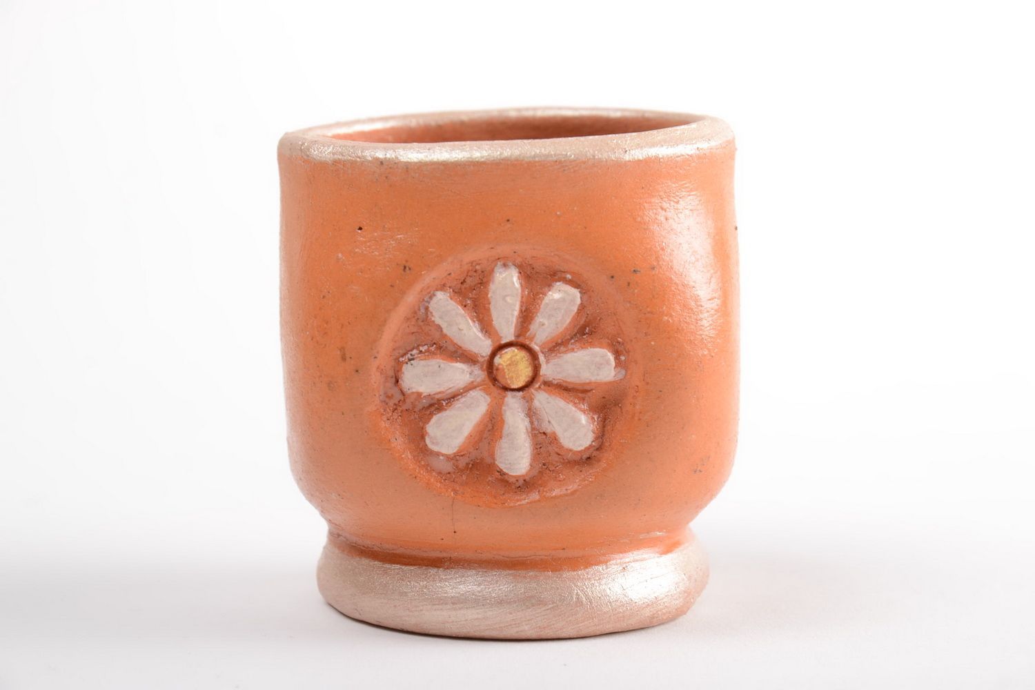 Eco friendly handmade clay spice pot designer ceramic salt bowl gift ideas photo 2