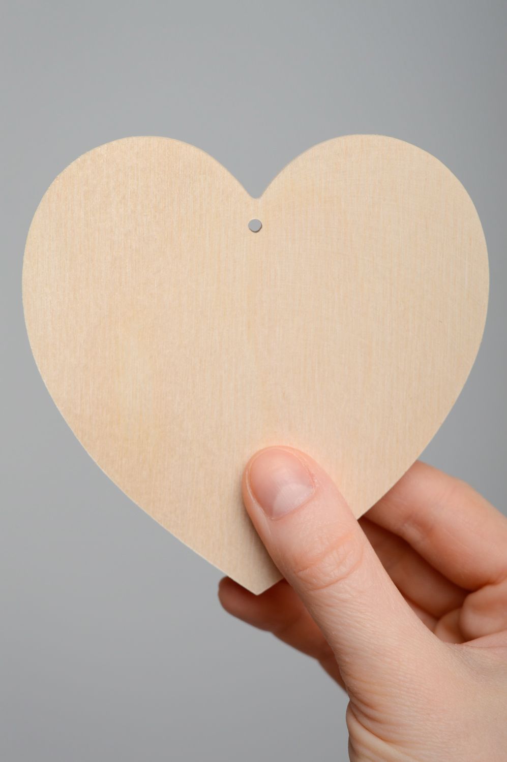 Forme en bois à décorer artisanale Coeur  photo 2