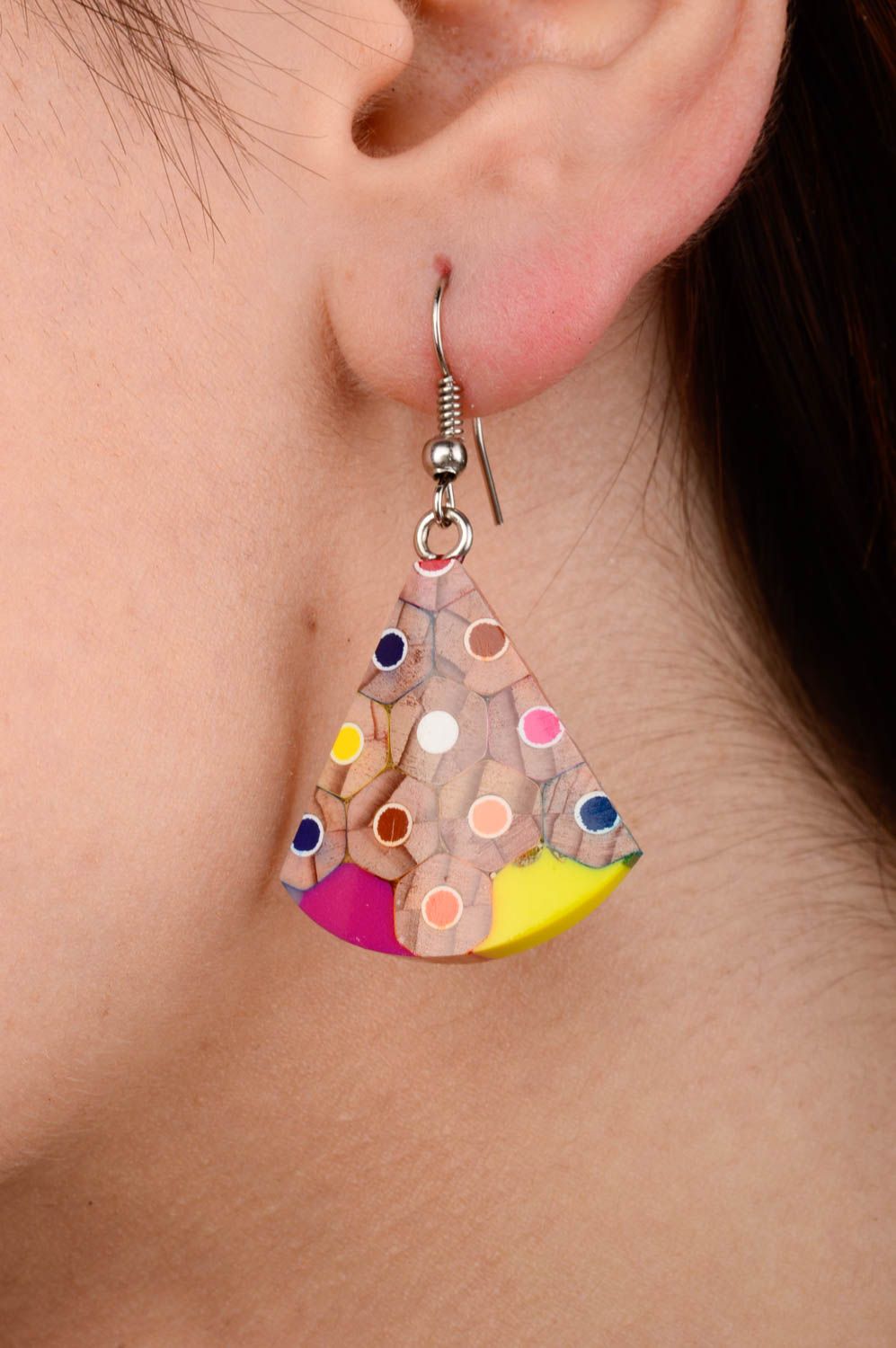 Homemade jewelry fashion earrings for girls designer accessories gifts for her photo 2