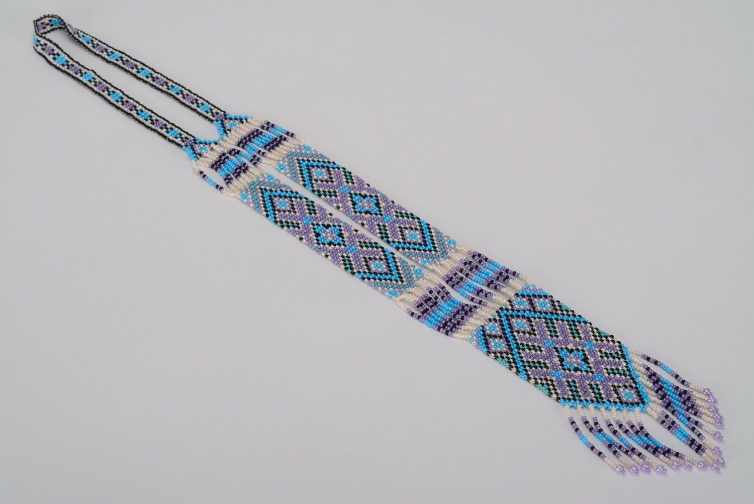 Handmade gerdan made of beads photo 2
