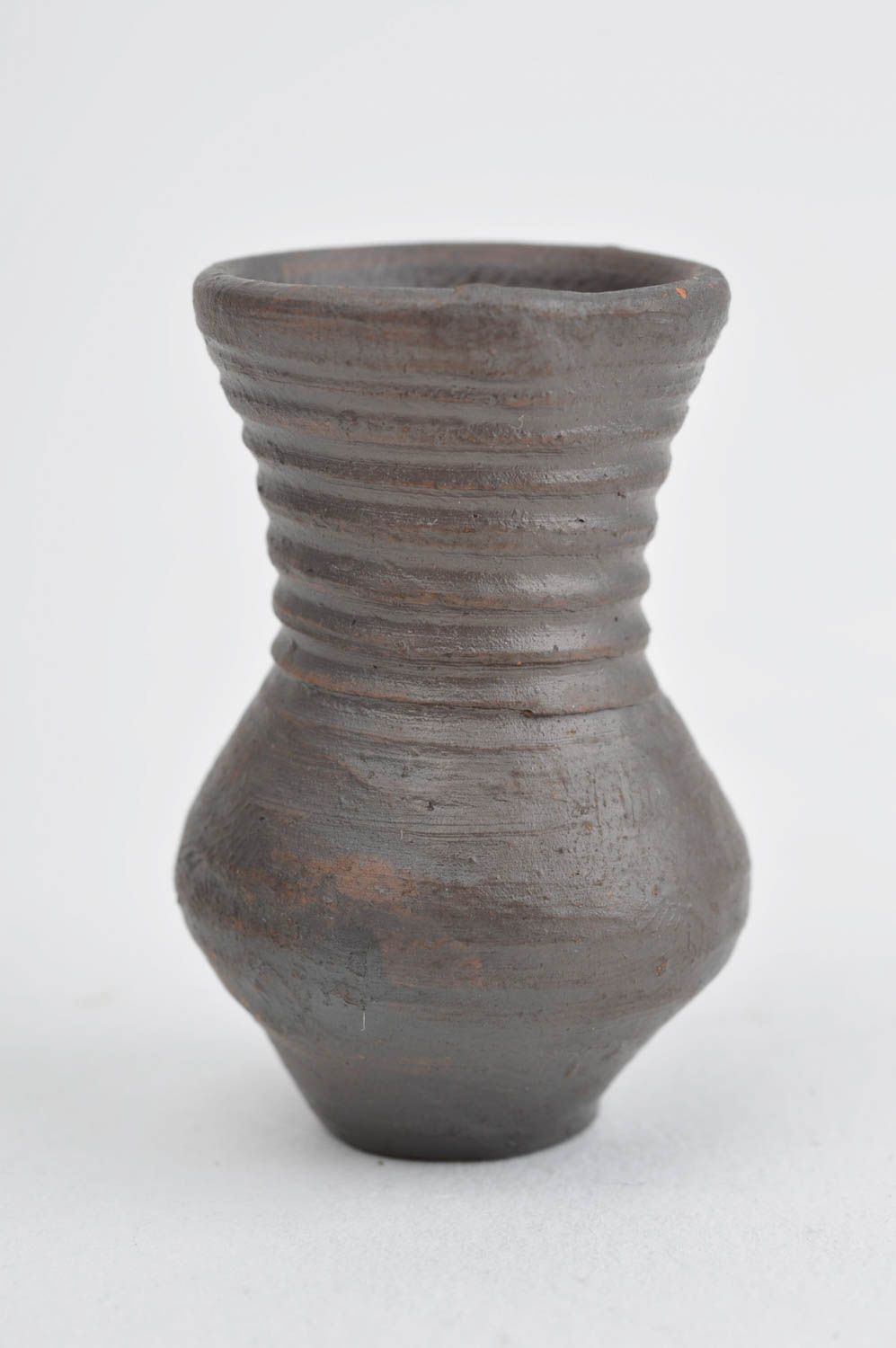 Brown miniature vase ceramic figurines for table or shelf décor 0,012 lb photo 3