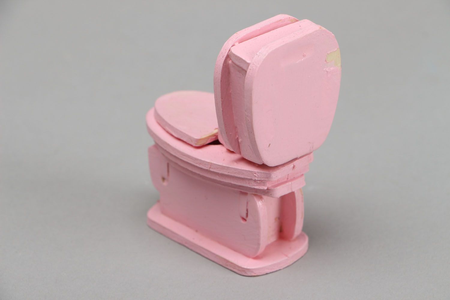 Toilette miniature pour poupée fait main photo 3
