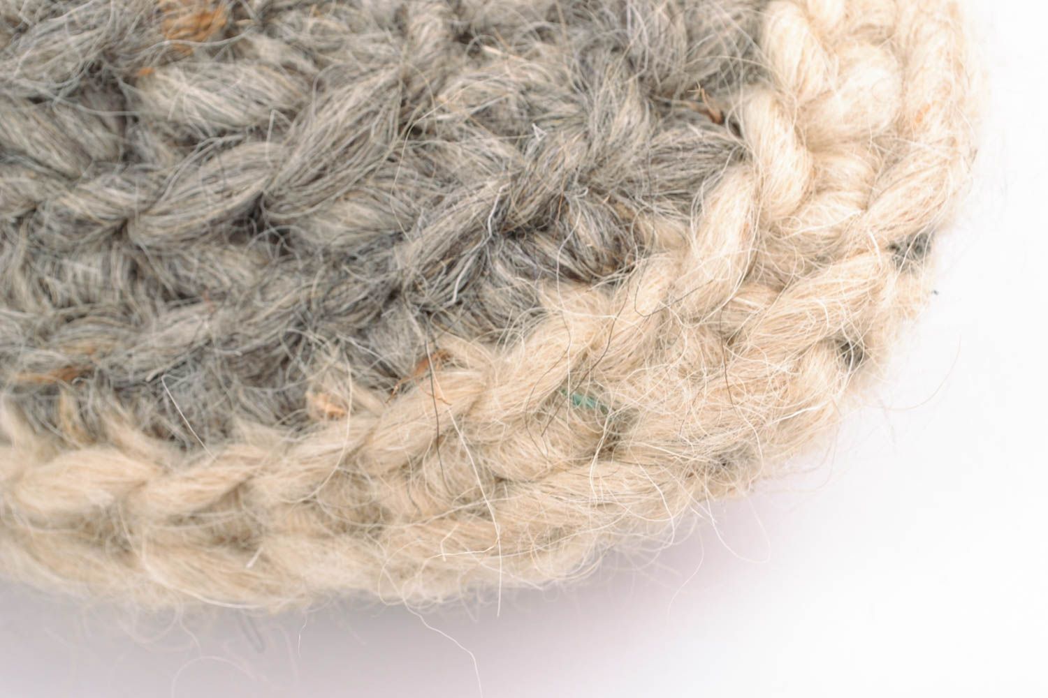 Pantuflas de lana hechas a mano  foto 4