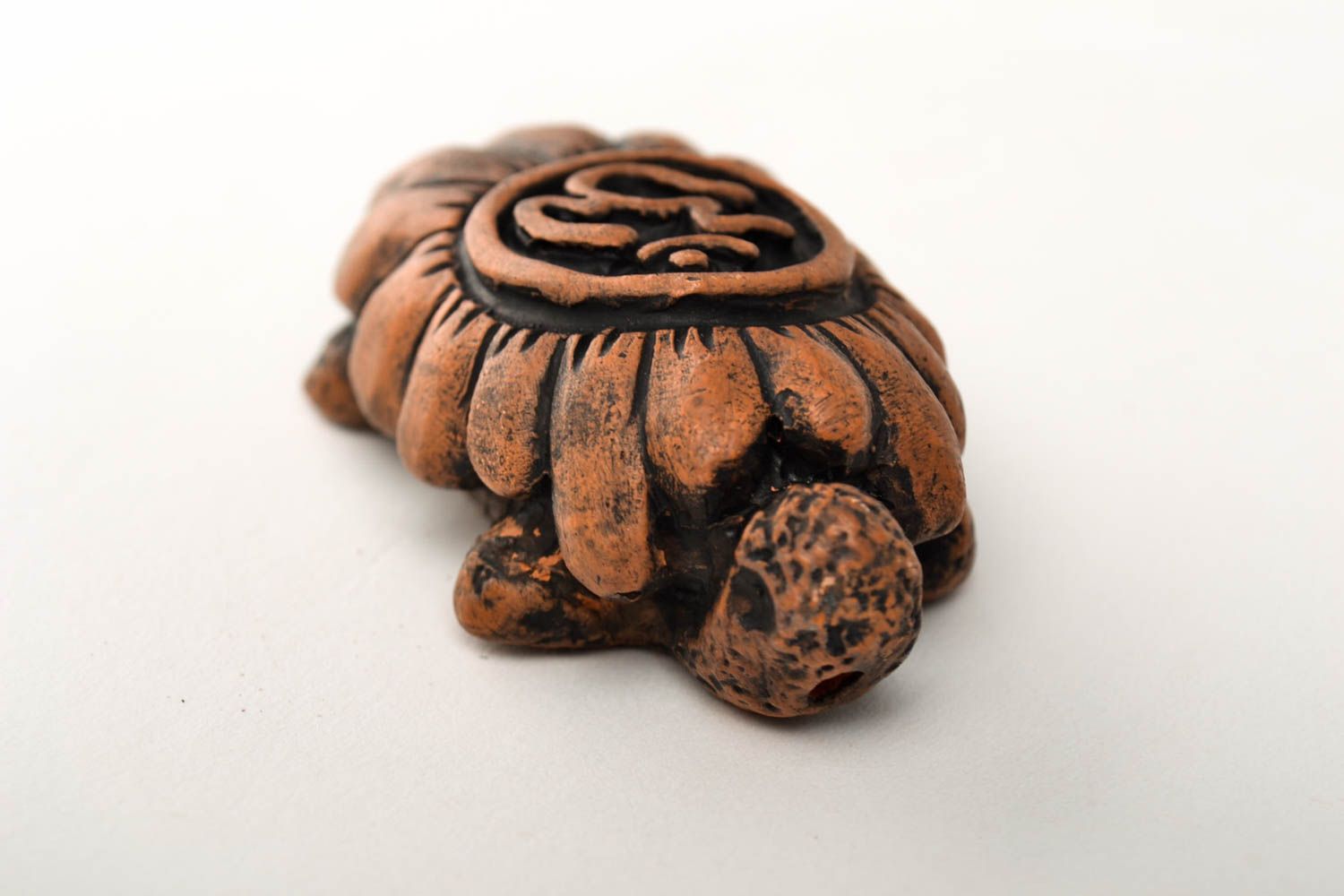 Smoking clay accessory handmade smoking pipe tortoise pipe designer men present photo 4