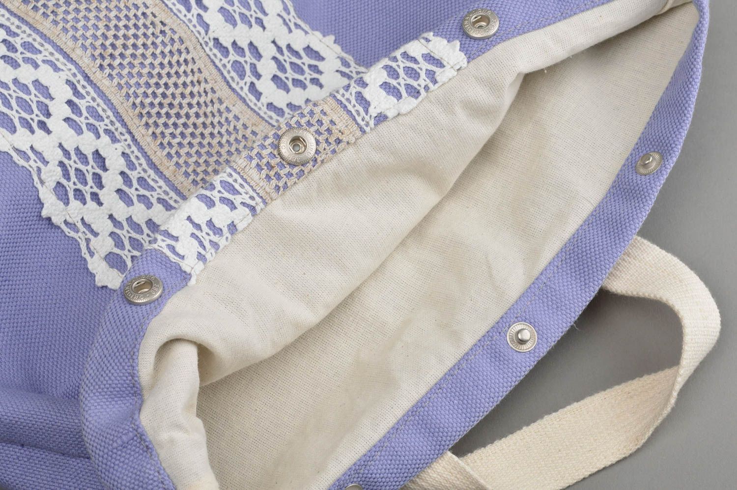 Sac à dos fait main Sac tendance Cadeau original avec poche intérieur festif photo 4