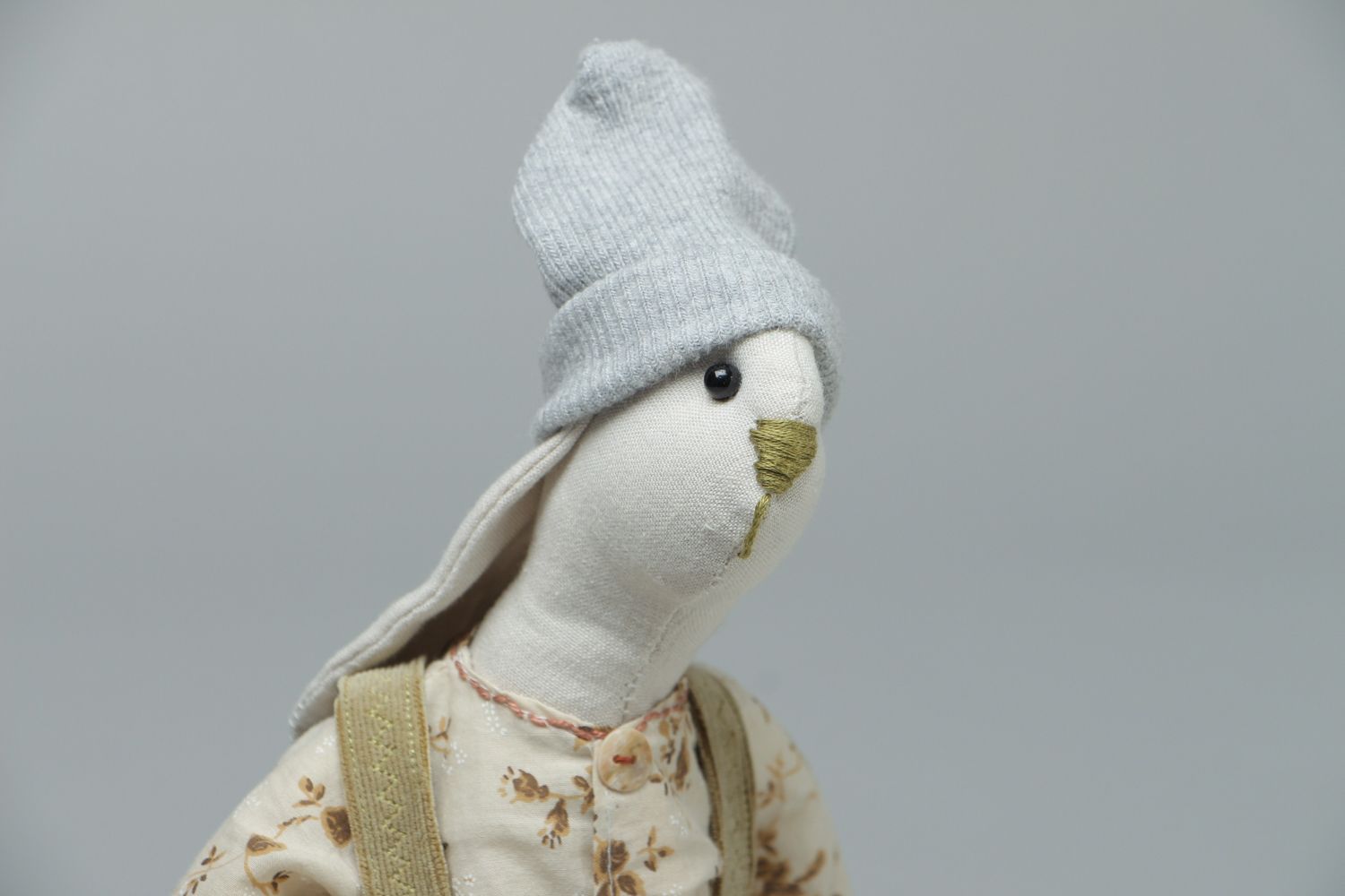 Muñeco de tela de orejas largas foto 2