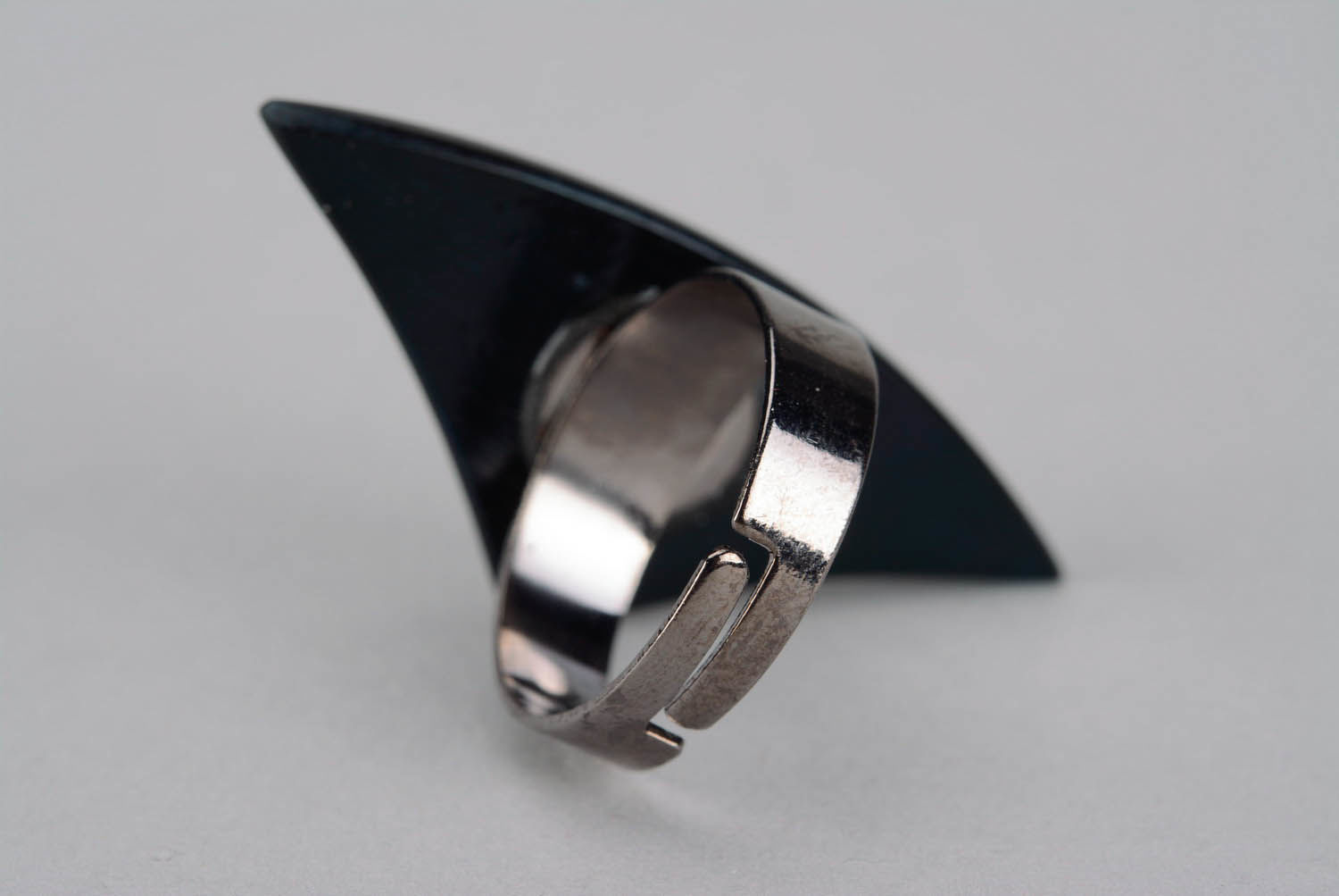 Ring made of a cow horn Sail photo 4