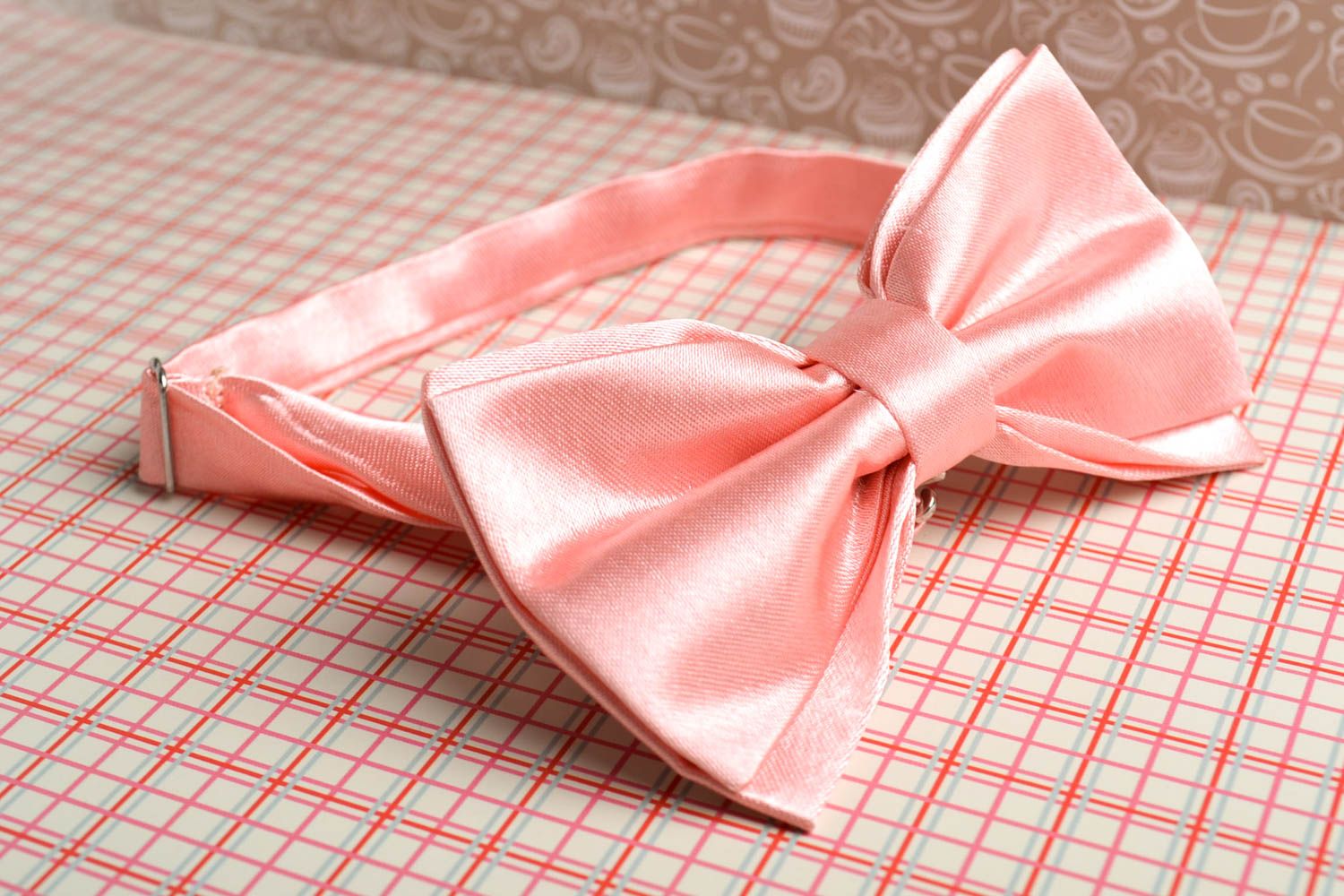 Presents for men fabric bow tie unisex bow tie stylish men accessories photo 1