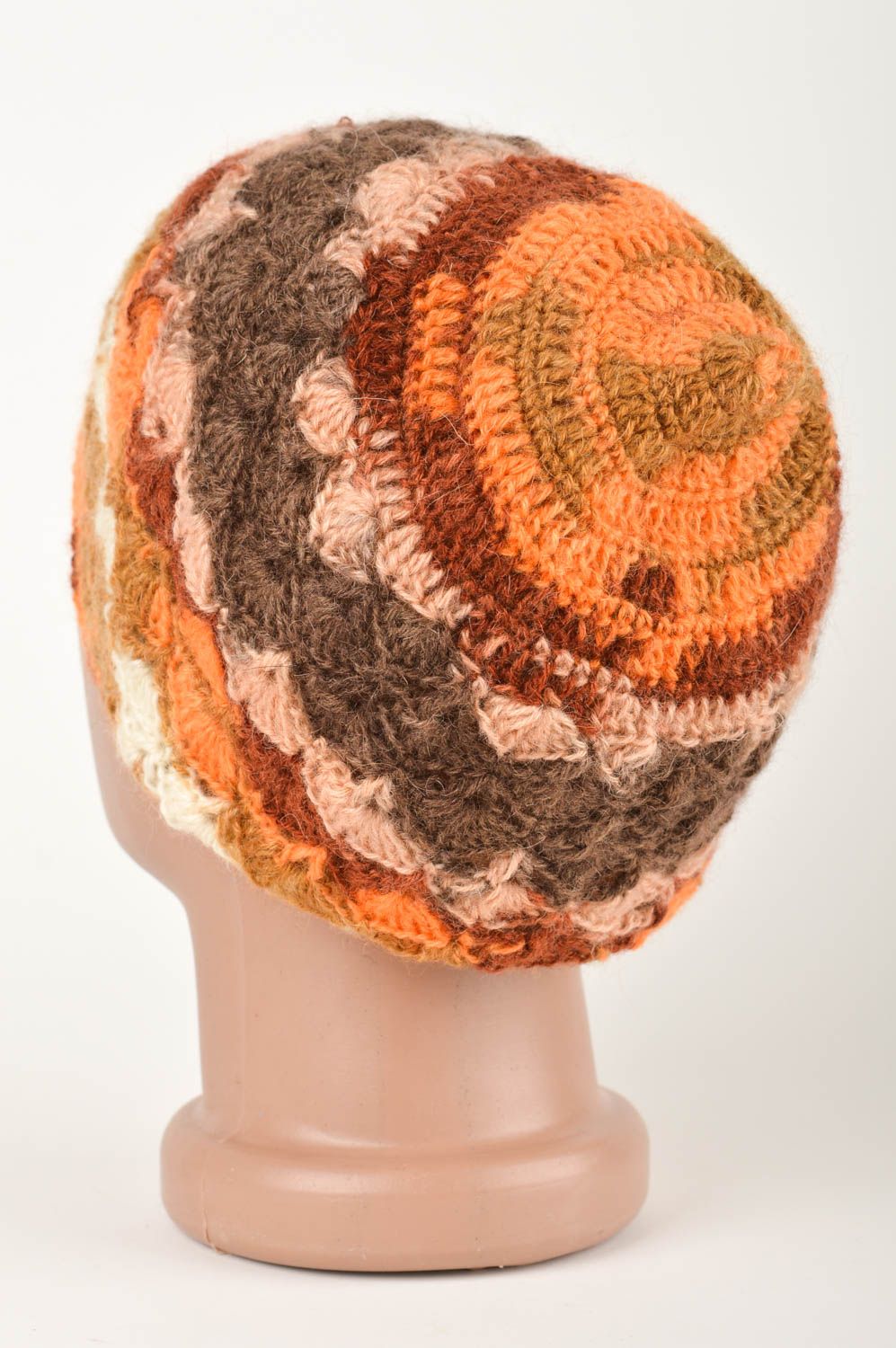 Crochet hat handmade winter hats for women fashion accessories ladies hats photo 5