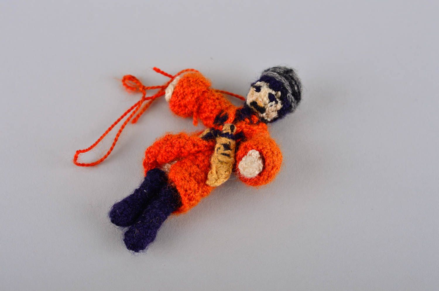 Handmade Designer Puppe schöne Dekoration Geschenk für Freundin gehäkelt foto 4