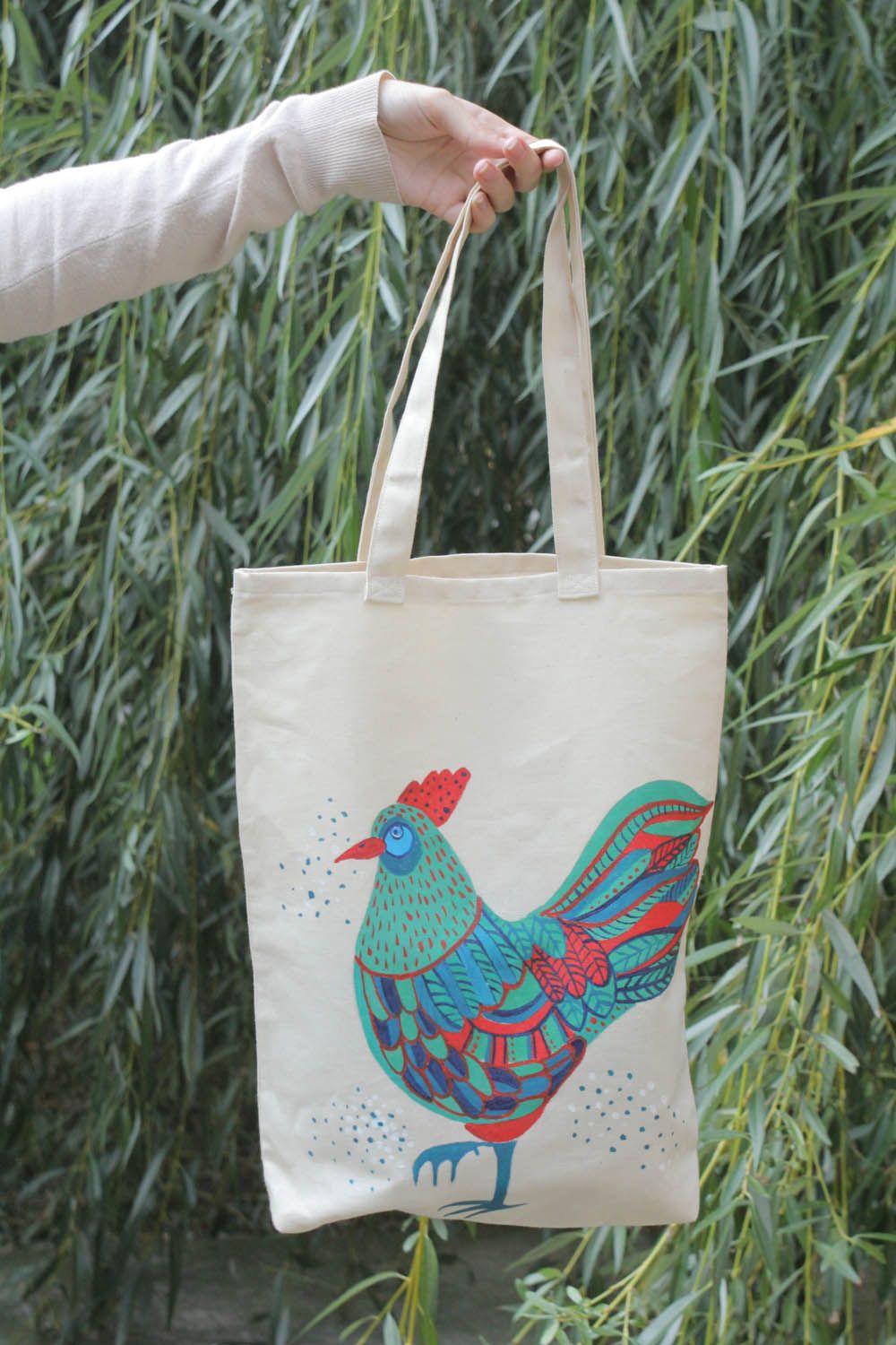 Eco bag Rooster photo 1