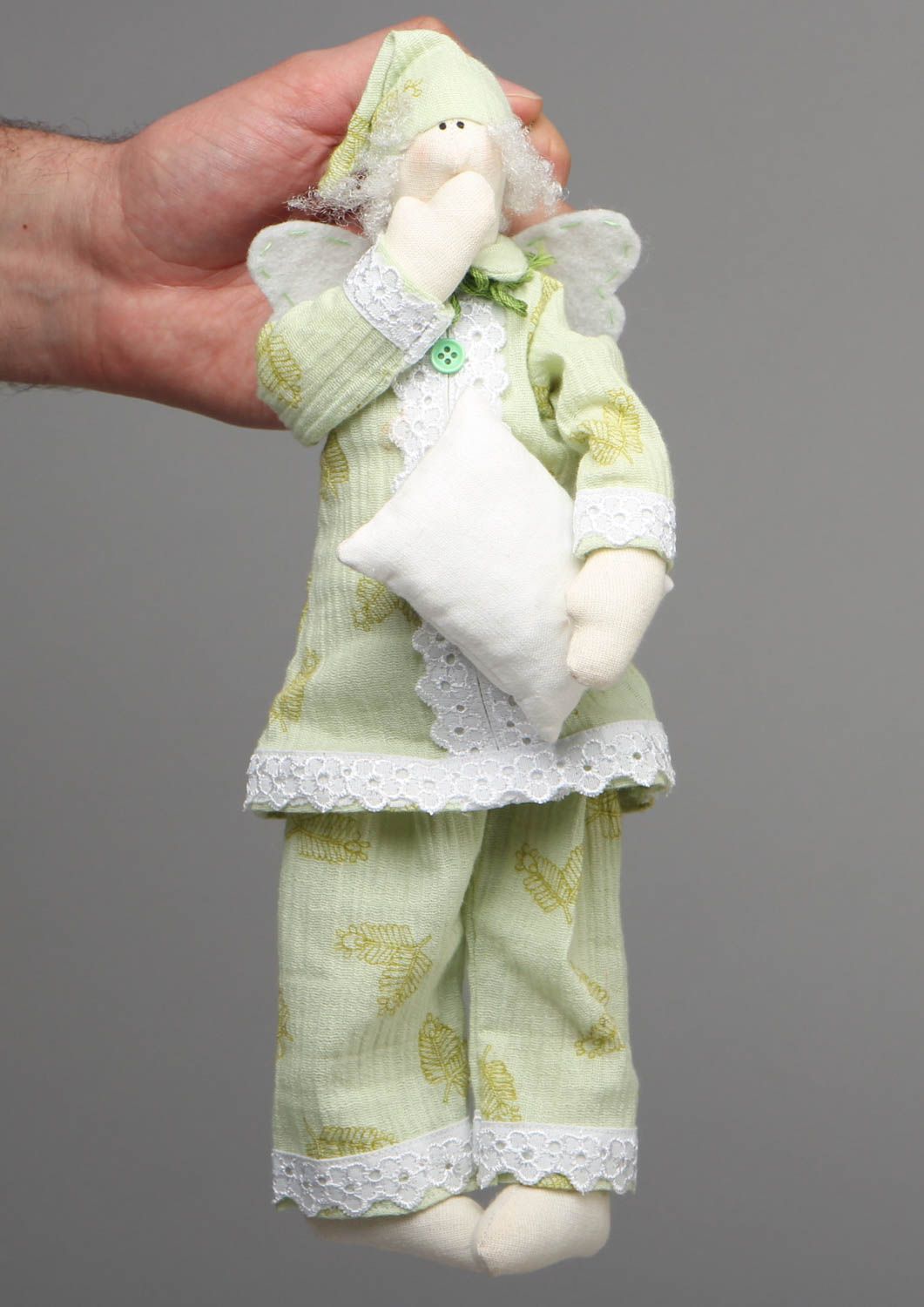 Soft toy angel with pillow photo 4
