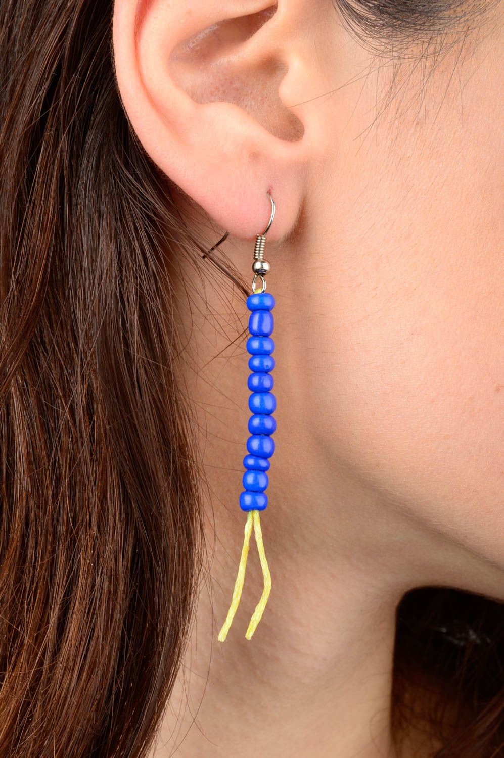 Handmade beads earrings designer earrings beaded earrings for girl gift ideas photo 2