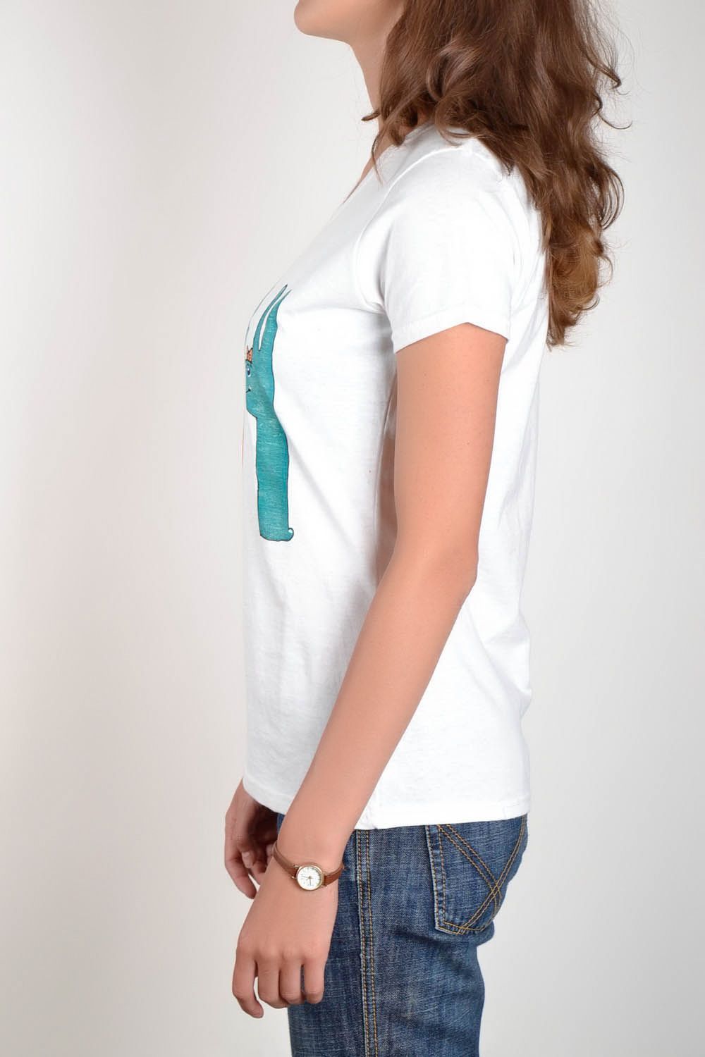 Camiseta feminina Coelhos foto 3
