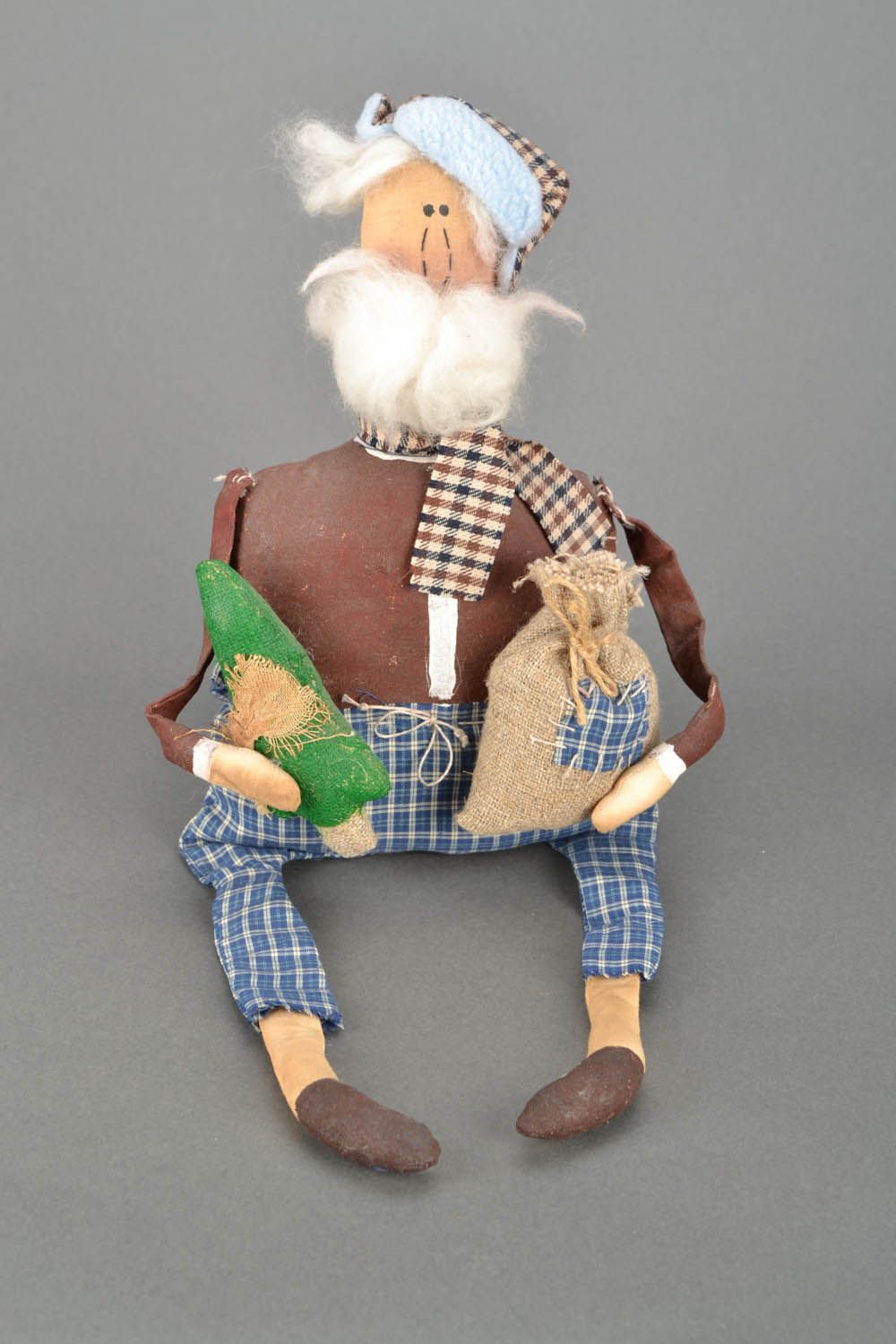Soft toy Father Frost photo 3