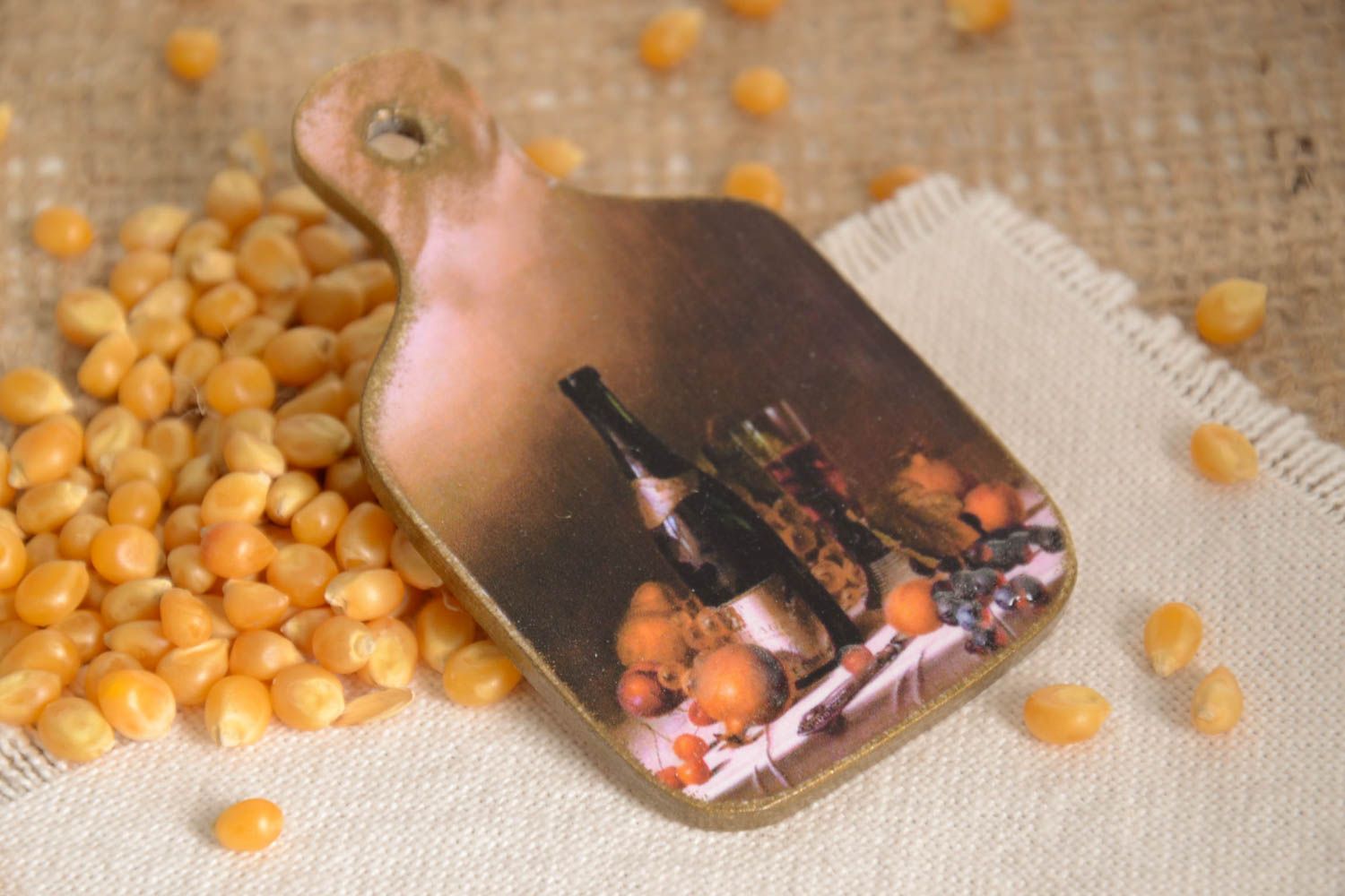 Small handmade fridge magnet kitchen supplies small gifts decorative use only photo 1